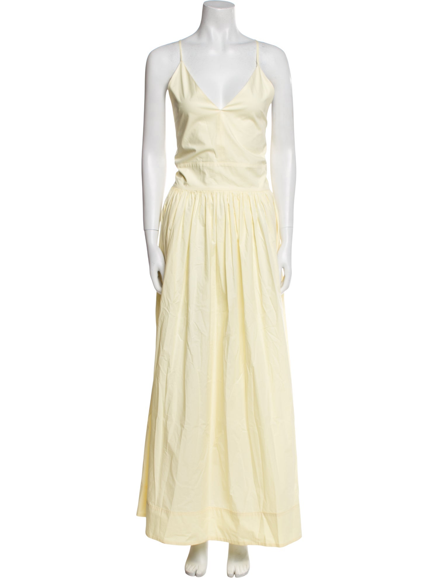 Goop G. Label V-Neck Long Dress