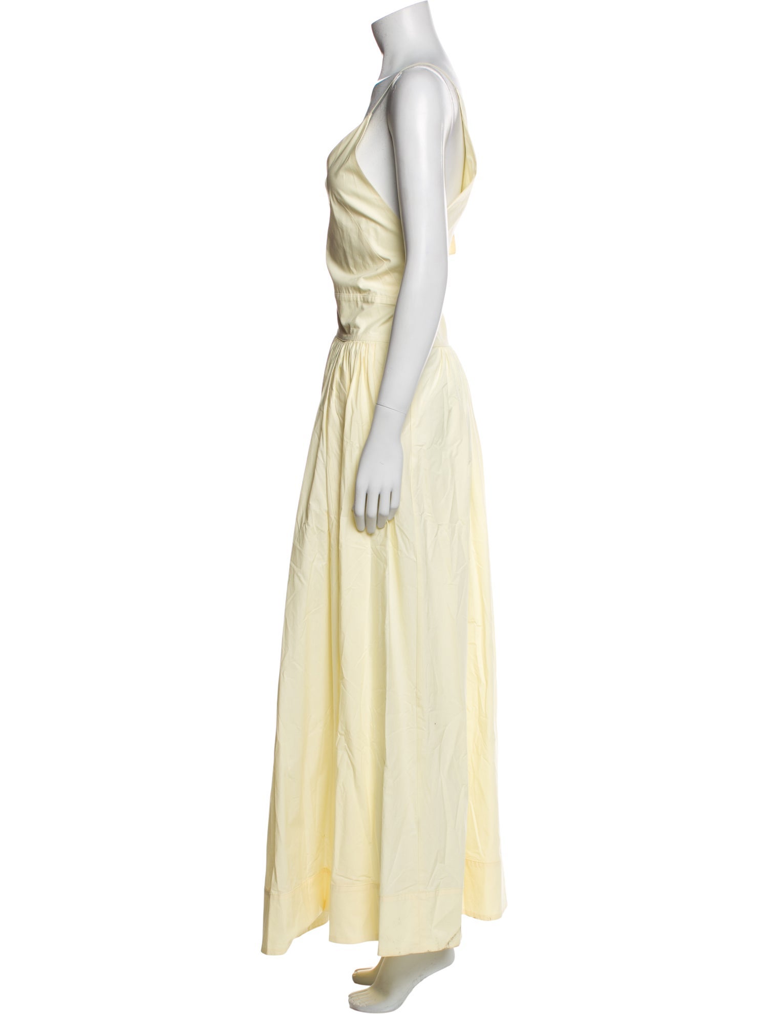 Goop G. Label V-Neck Long Dress