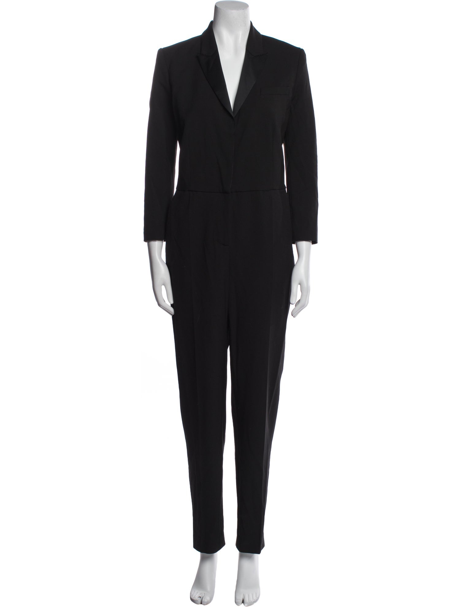 Goop G. Label Silk V-Neck Jumpsuit