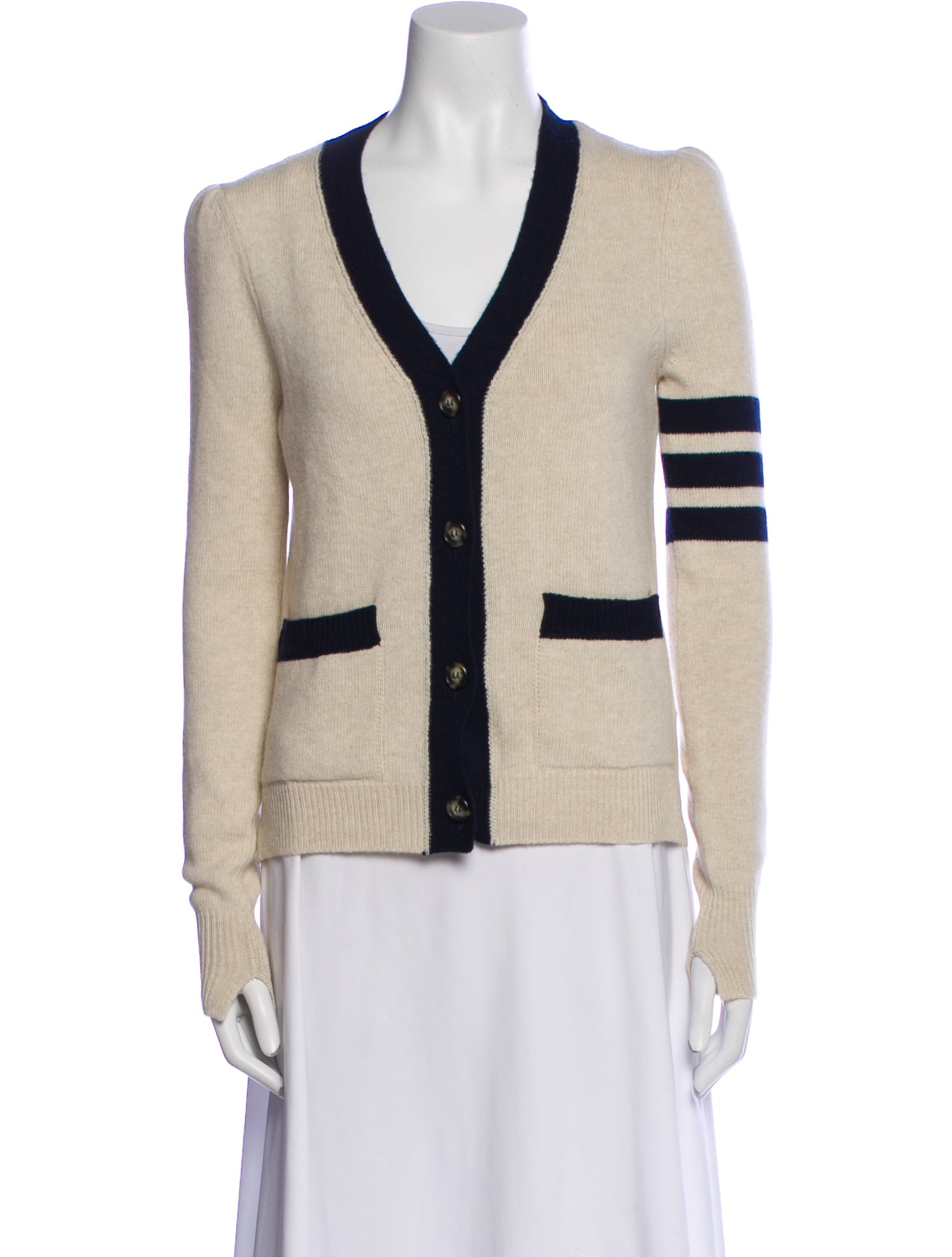 Goop G. Label Virgin Wool Striped Sweater w/ Tags