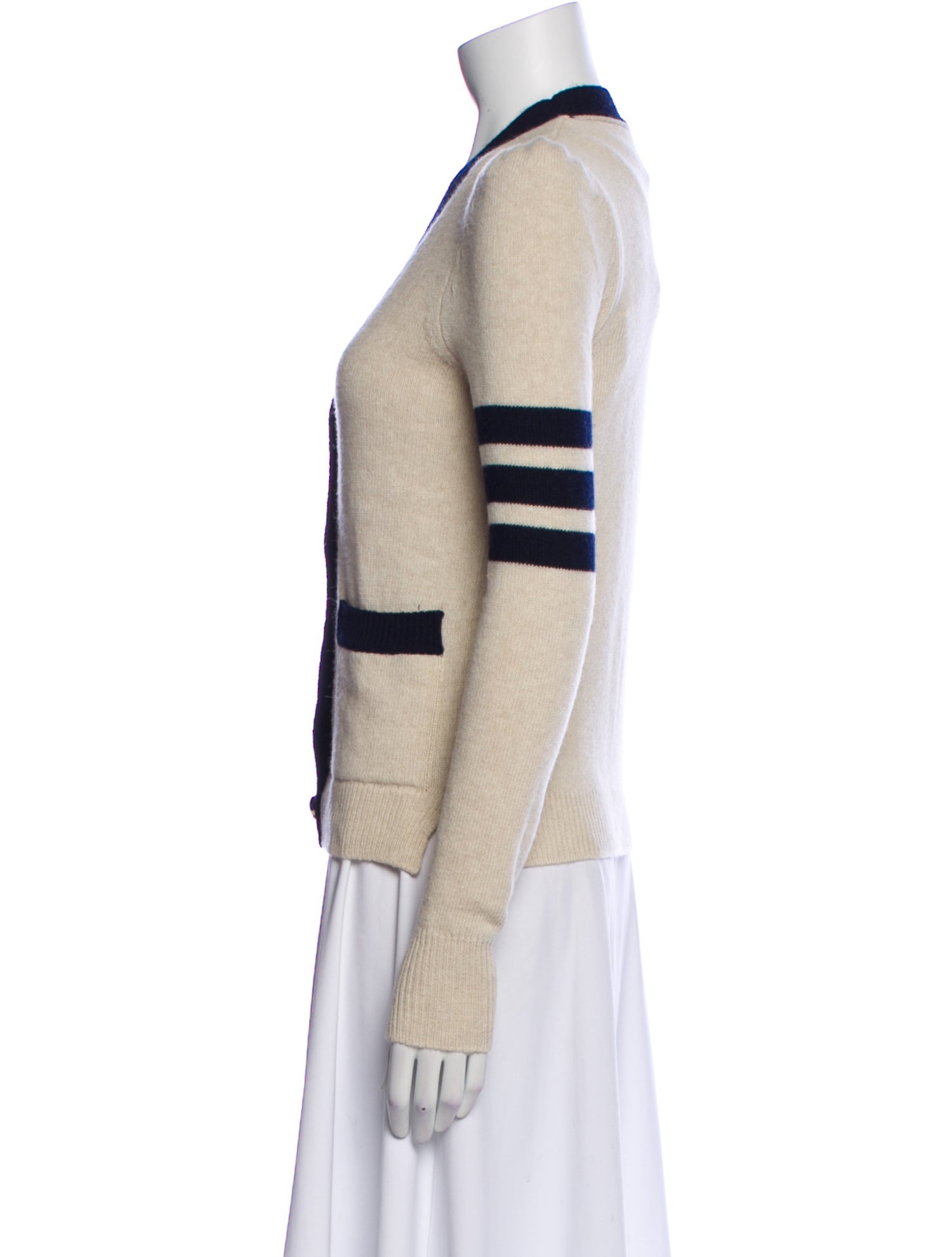 Goop G. Label Virgin Wool Striped Sweater w/ Tags