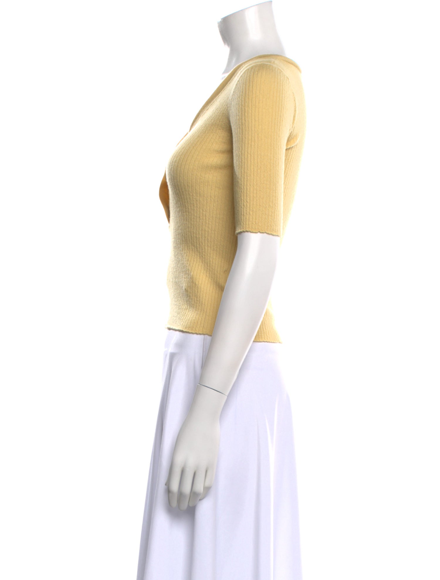 Goop G. Label Virgin Wool V-Neck Polo