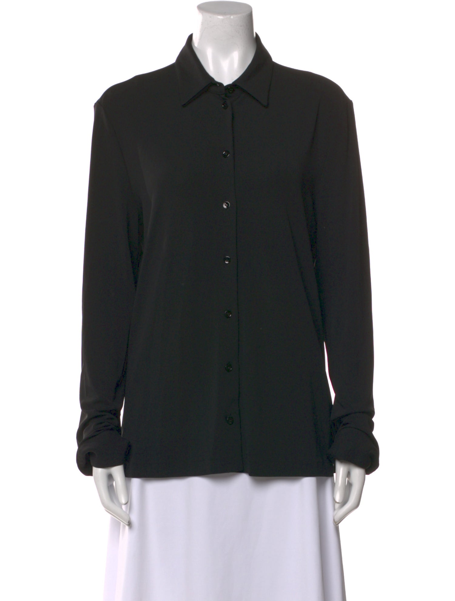 Goop G. Label Long Sleeve Button-Up Top