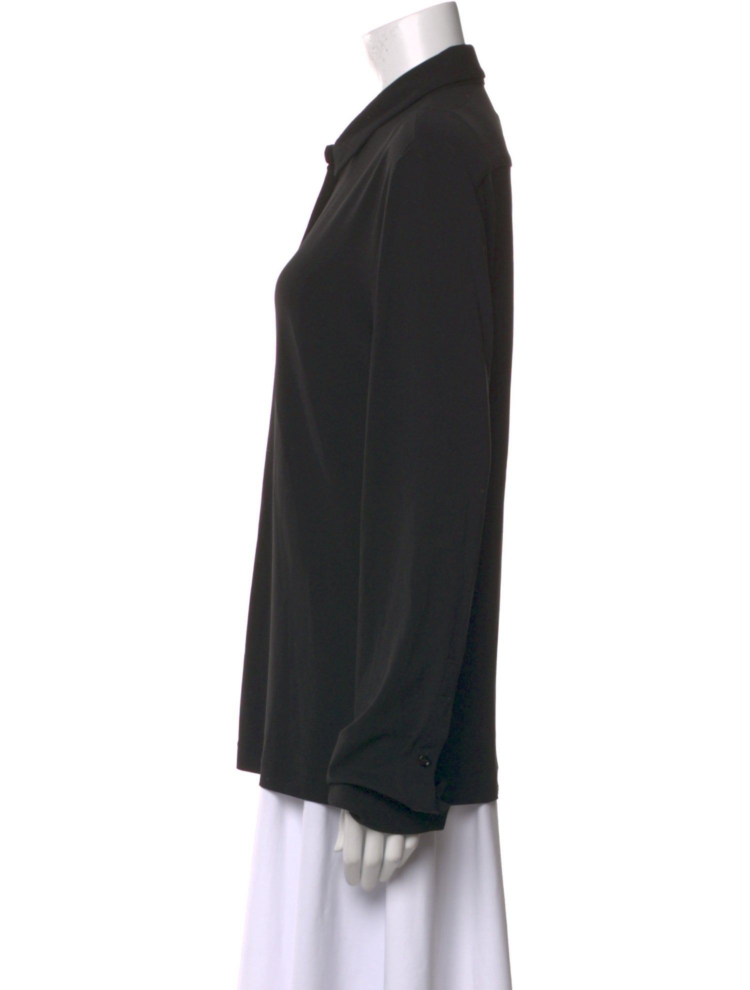 Goop G. Label Long Sleeve Button-Up Top