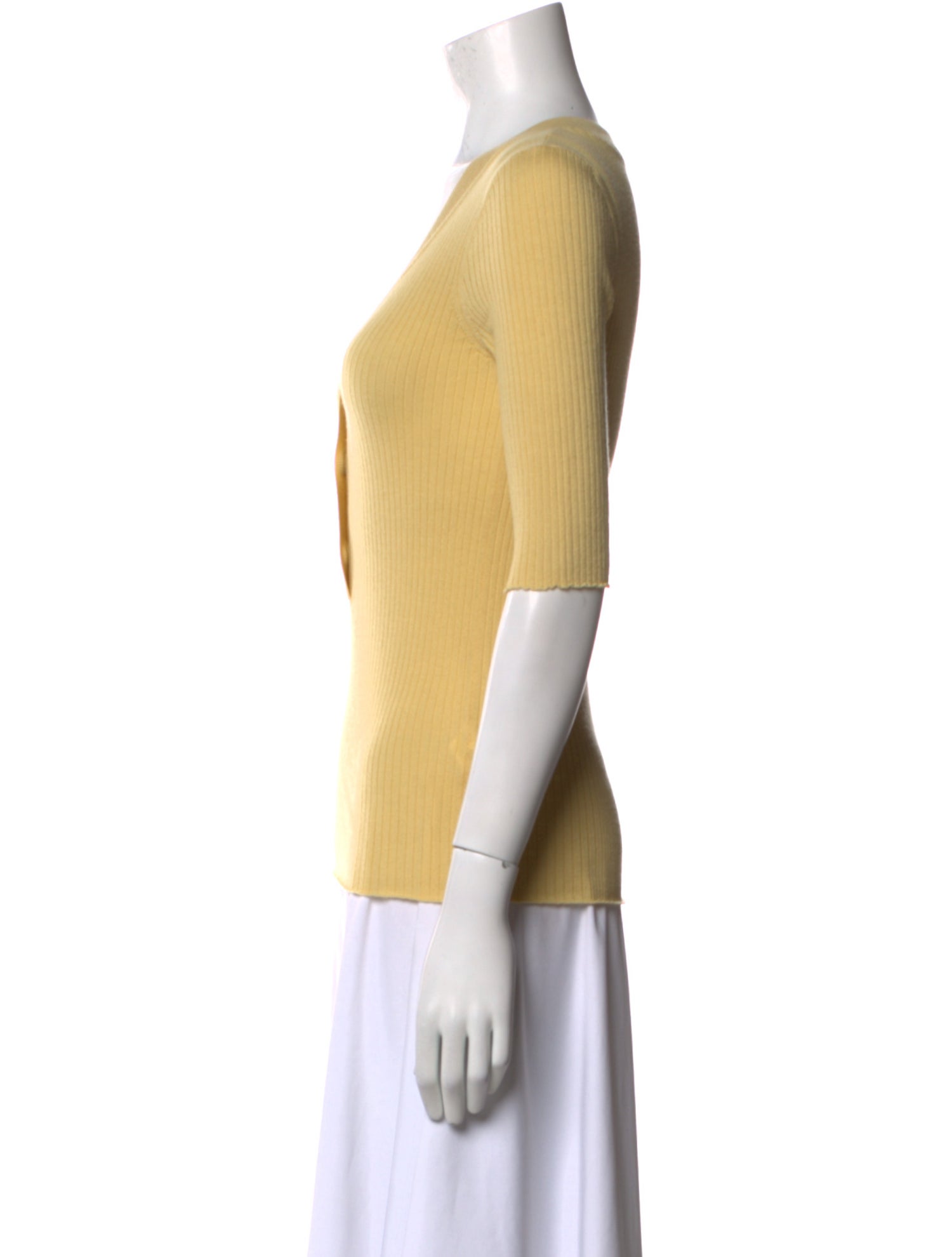 Goop G. Label Virgin Wool V-Neck Polo