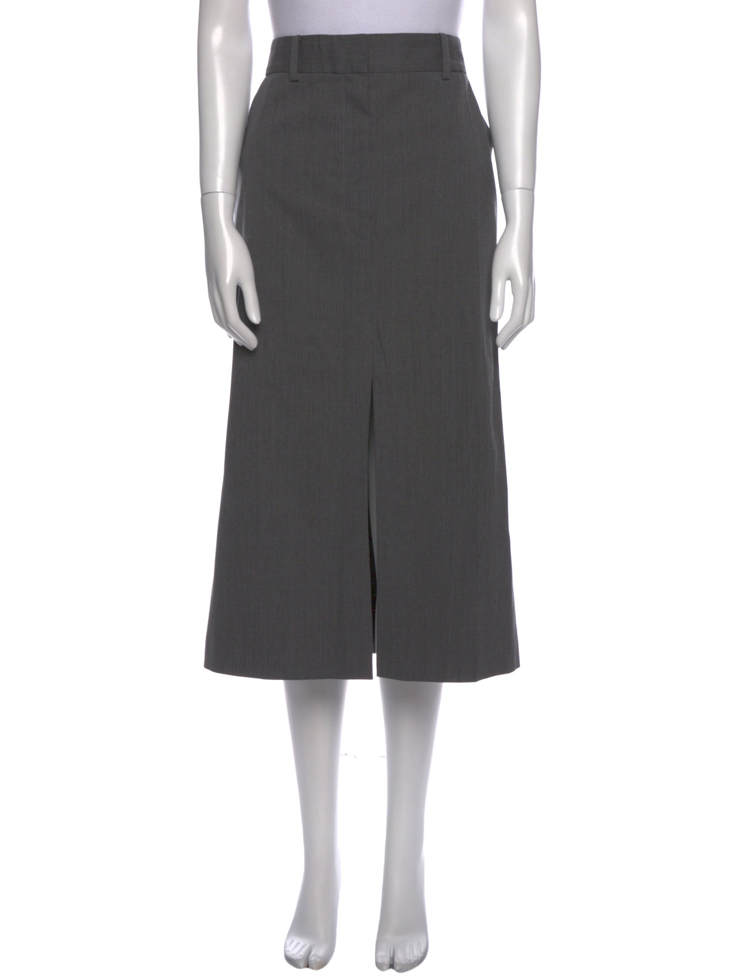 Goop G. Label Virgin Wool Midi Length Skirt