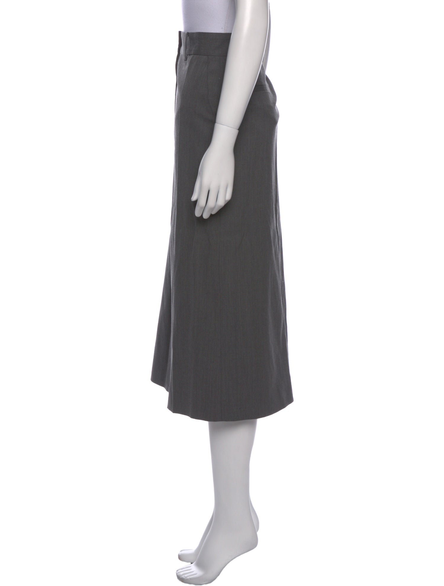 Goop G. Label Virgin Wool Midi Length Skirt