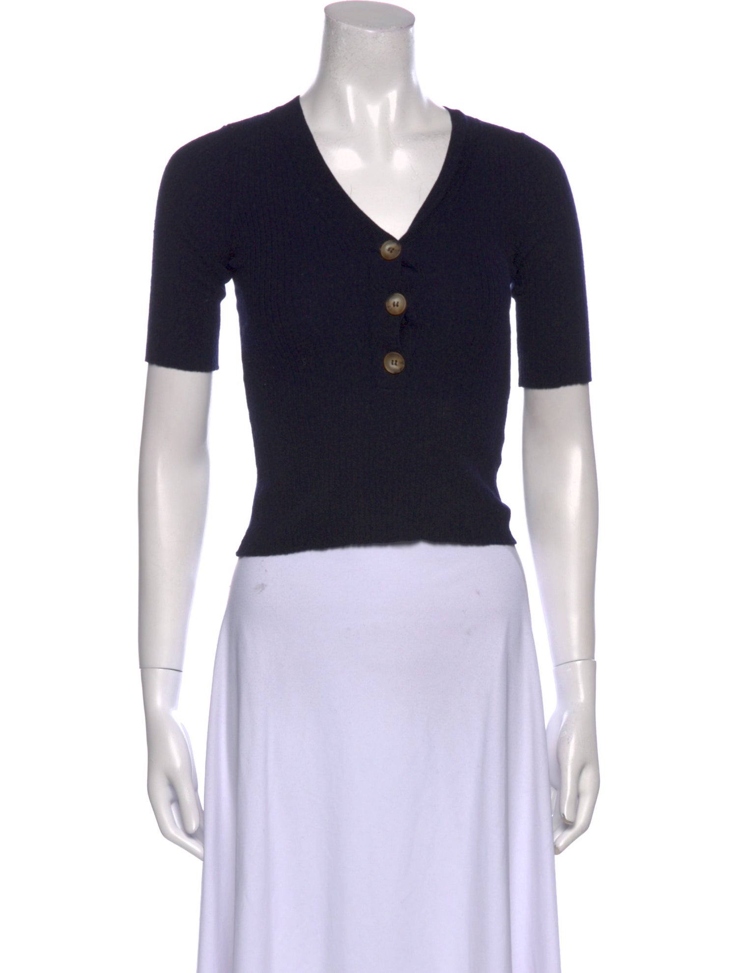 Goop G. Label Merino Wool V-Neck Sweater