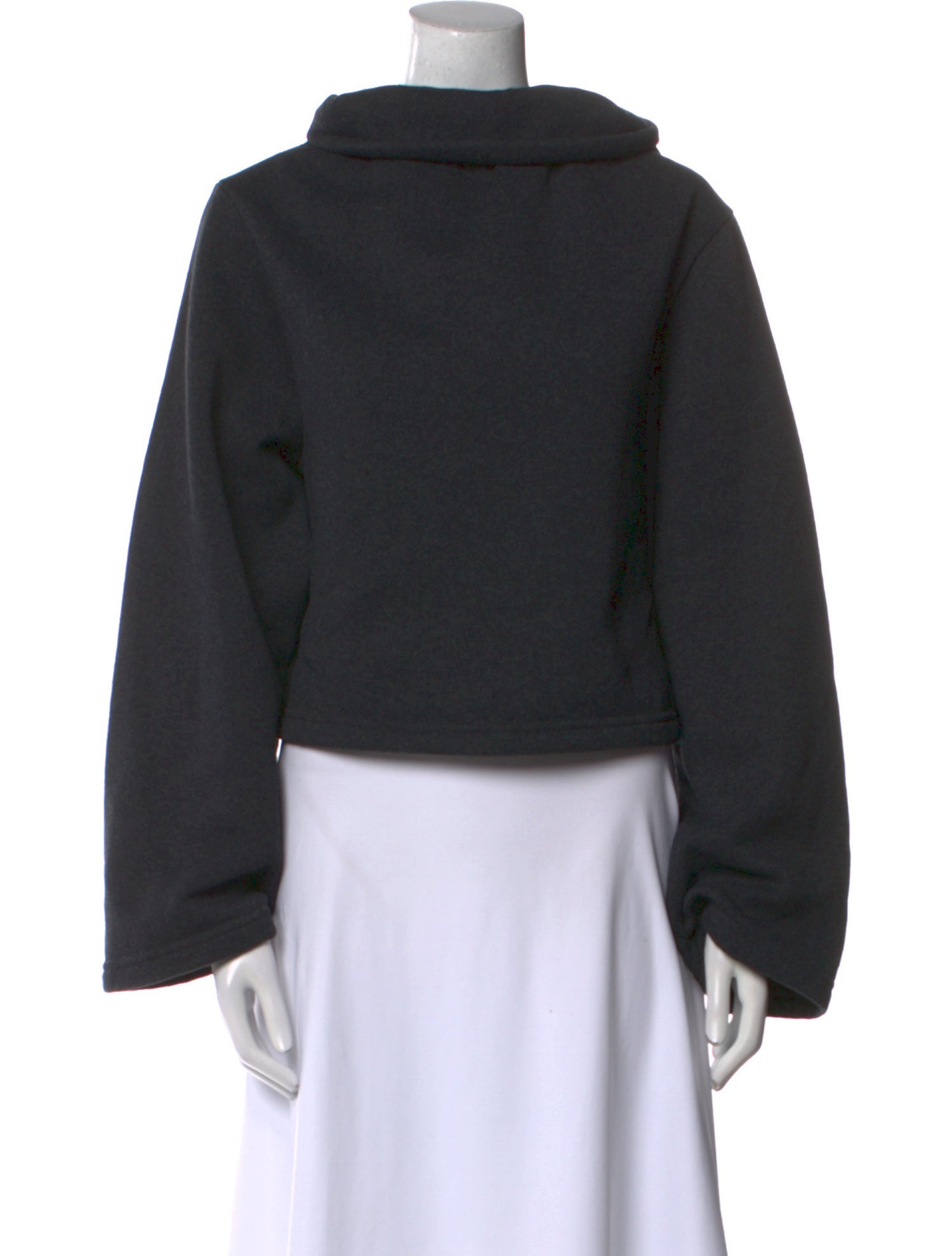 Goop G. Label Cowl Neck Long Sleeve Sweatshirt