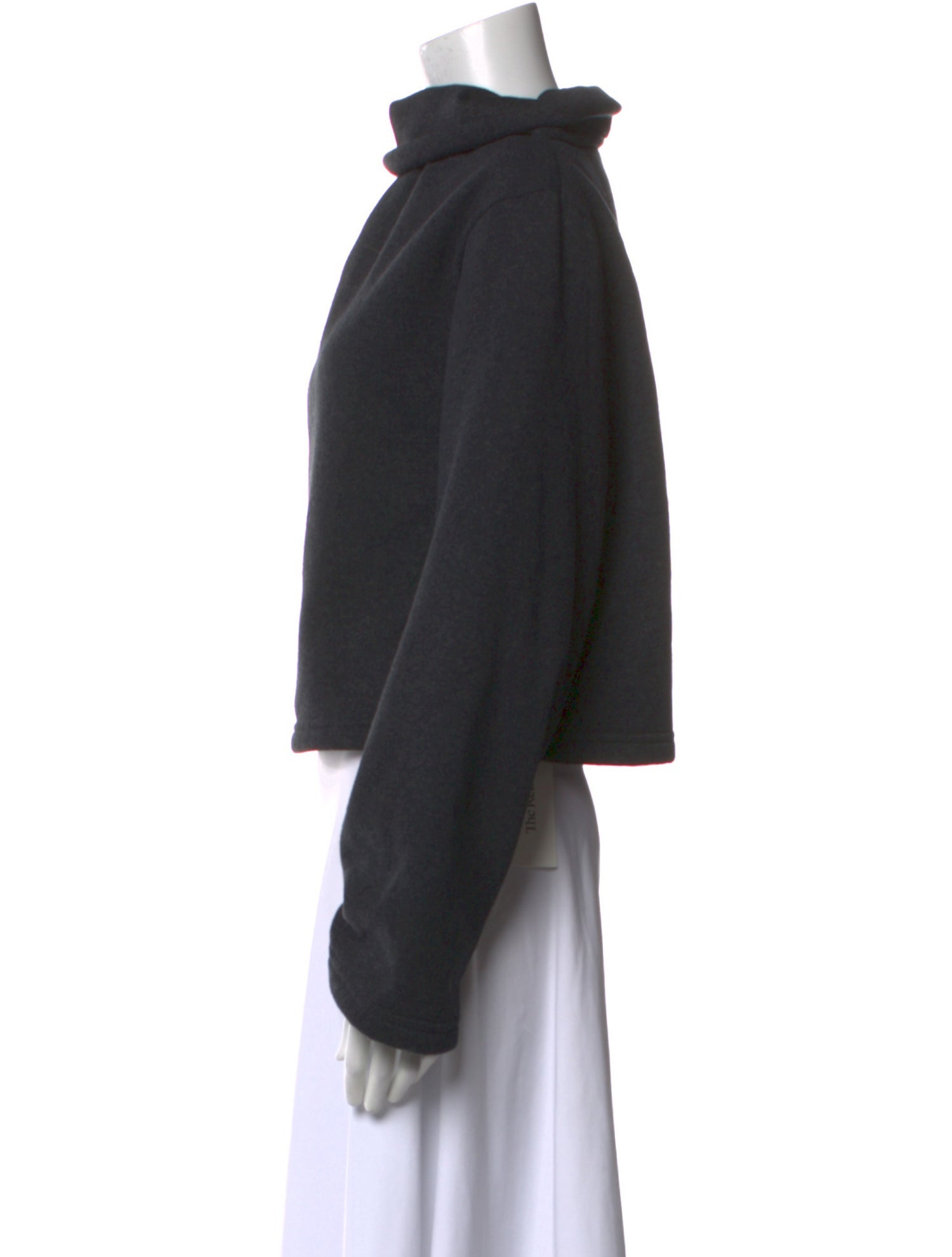 Goop G. Label Cowl Neck Long Sleeve Sweatshirt