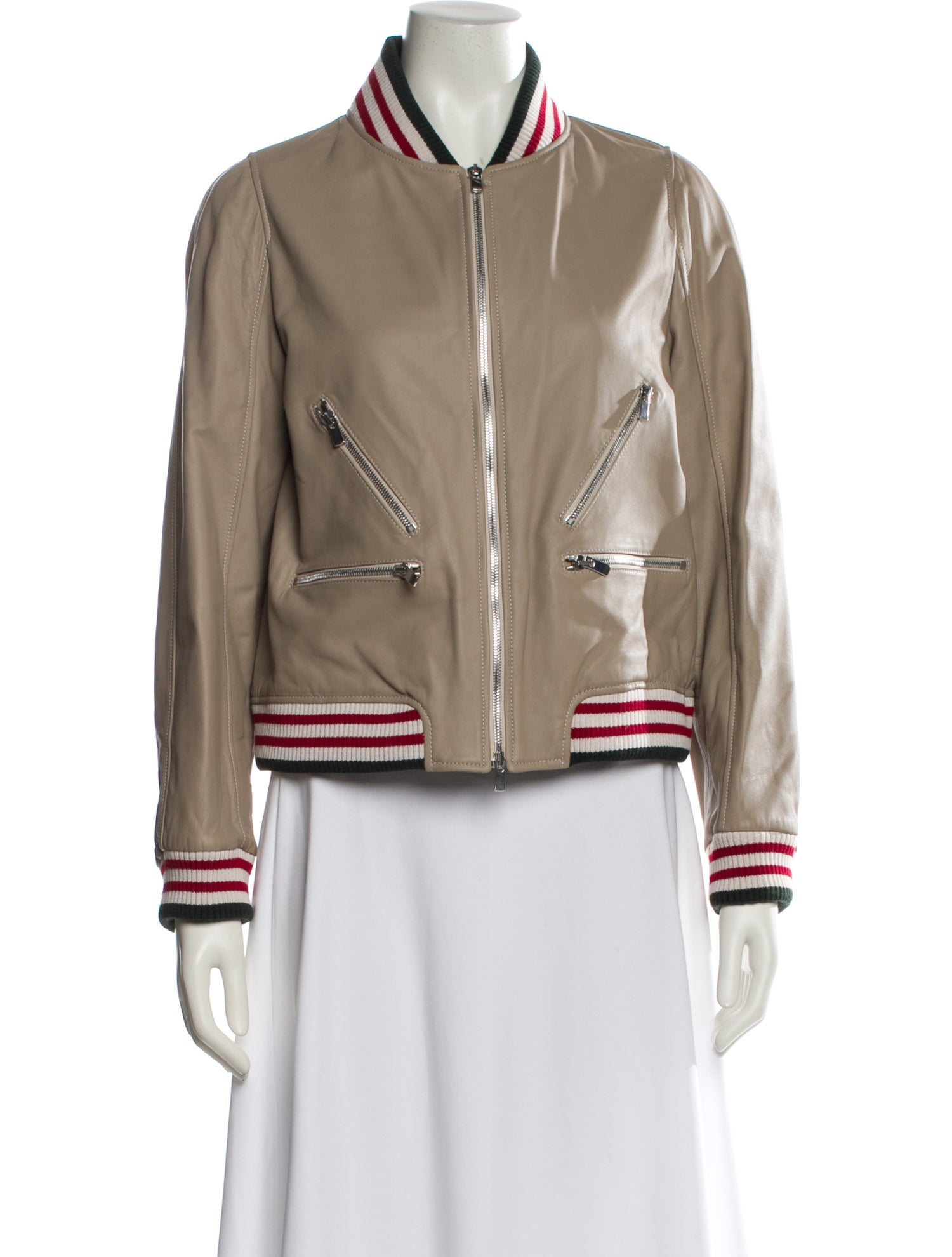 Goop G. Label Leather Biker Jacket