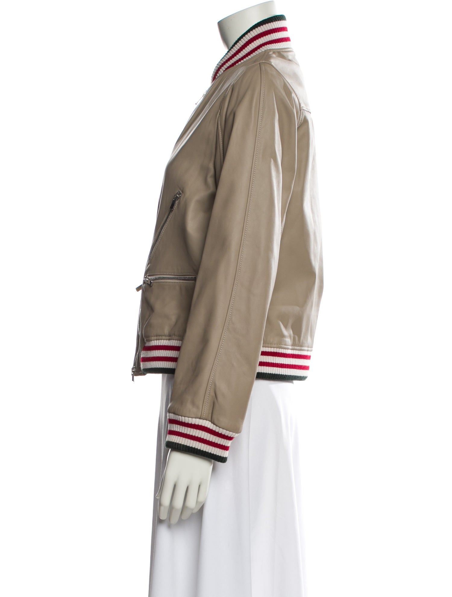 Goop G. Label Leather Biker Jacket