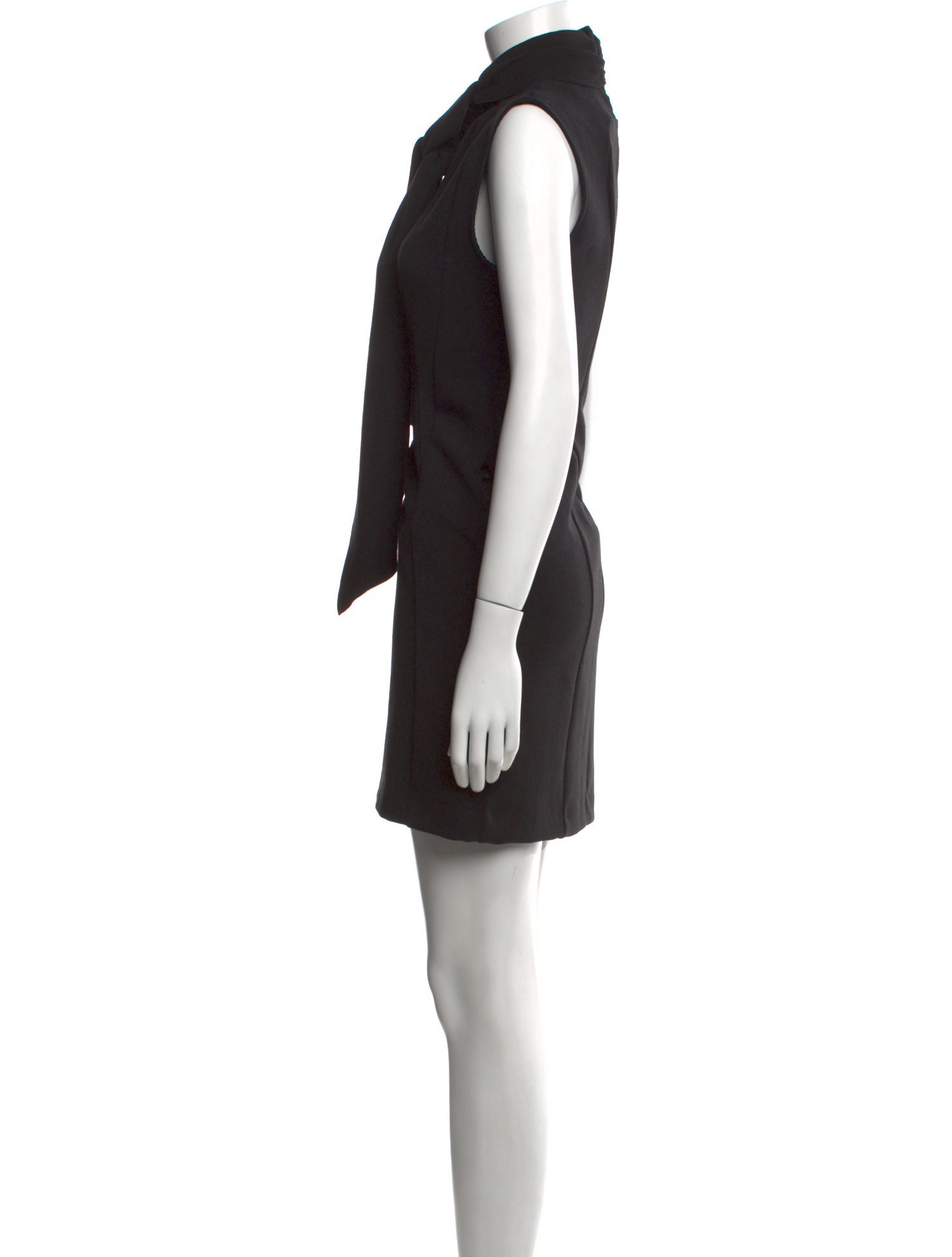 Goop G. Label Mock Neck Mini Dress