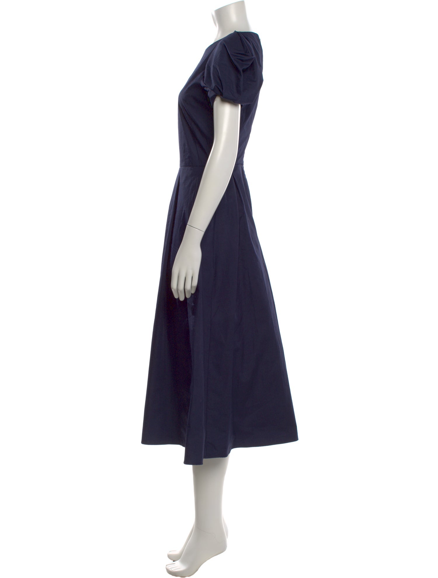 Goop G. Label Crew Neck Midi Length Dress