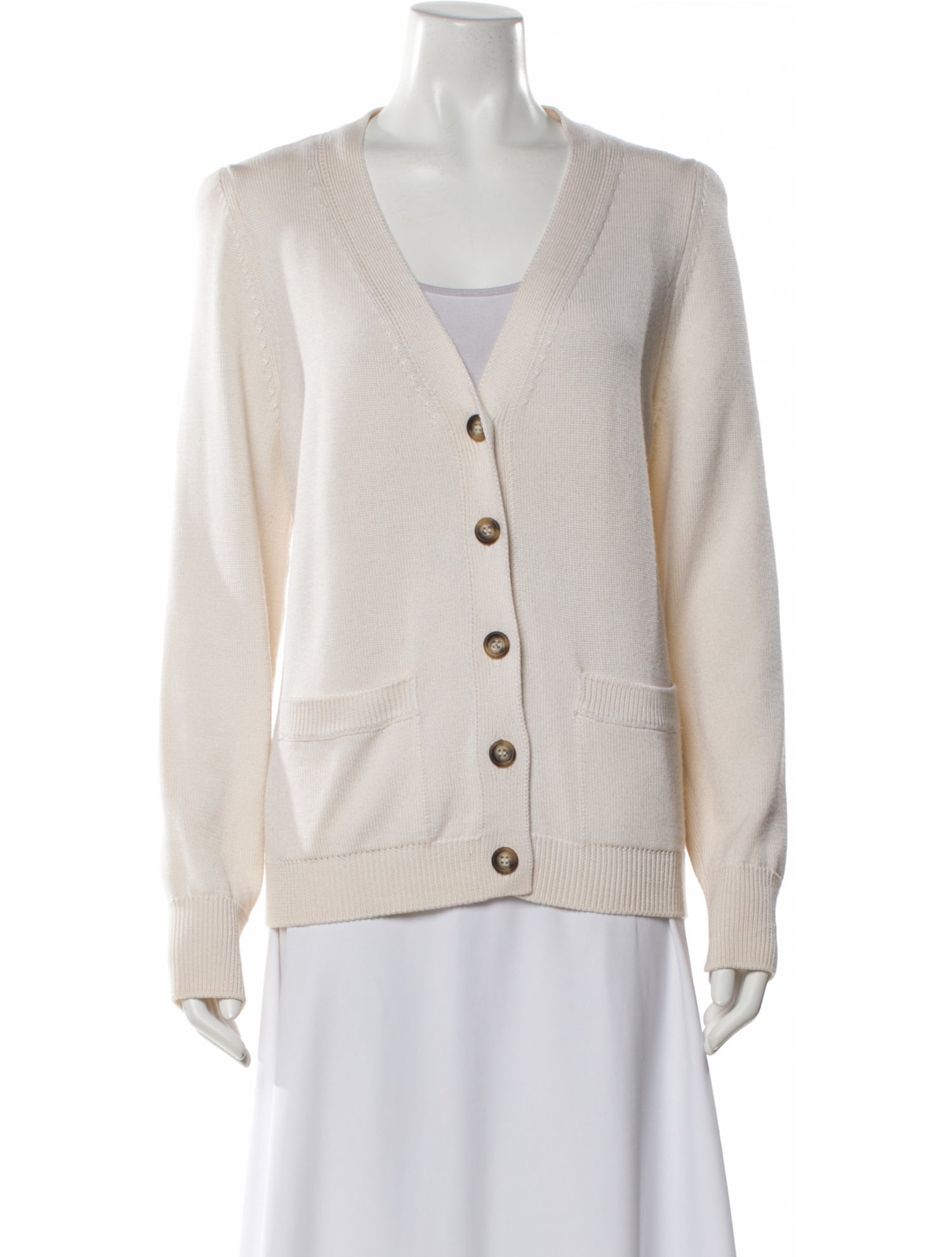 Goop G. Label Cashmere V-Neck Sweater