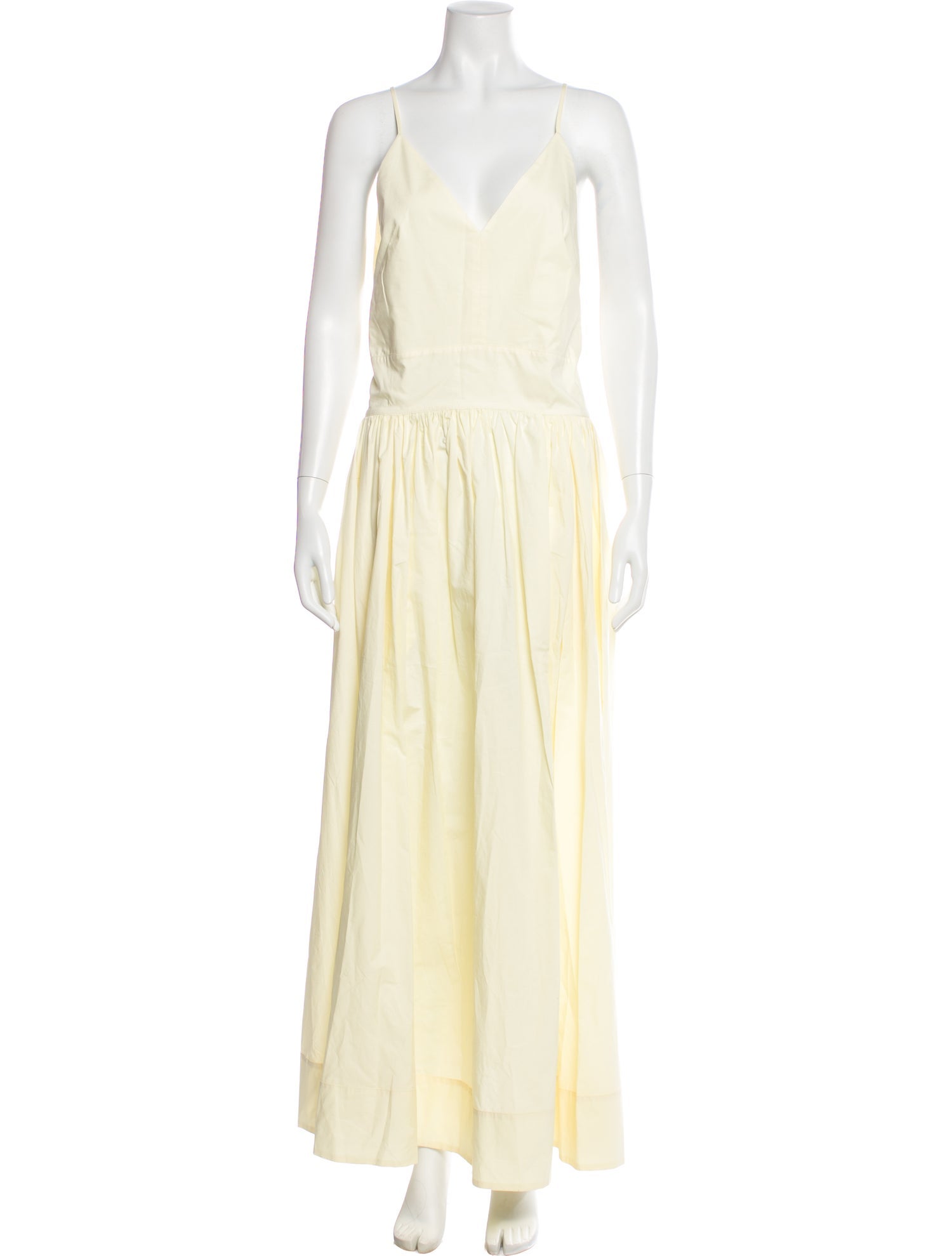 Goop G. Label V-Neck Long Dress