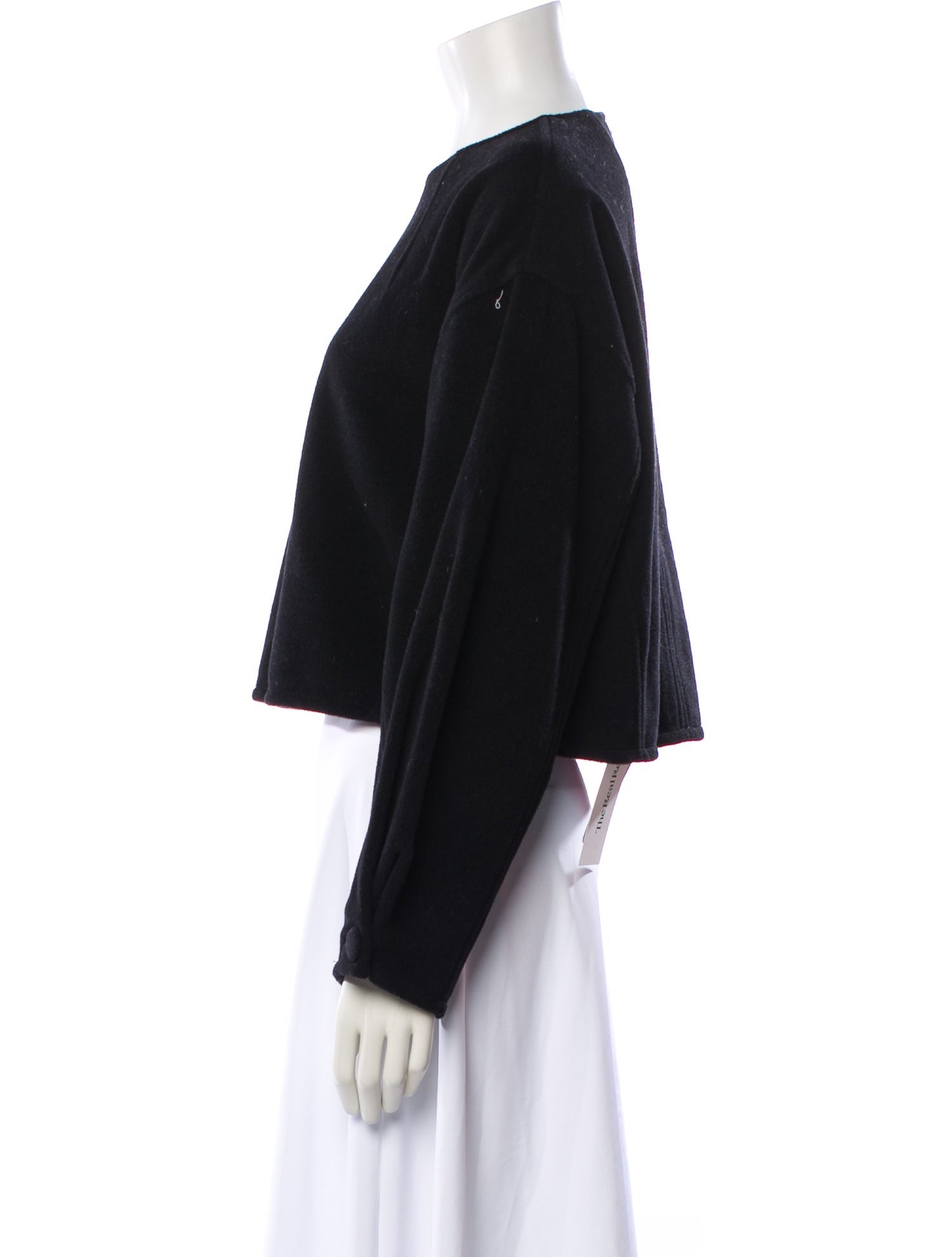 Goop G. Label Virgin Wool Crew Neck Crop Top