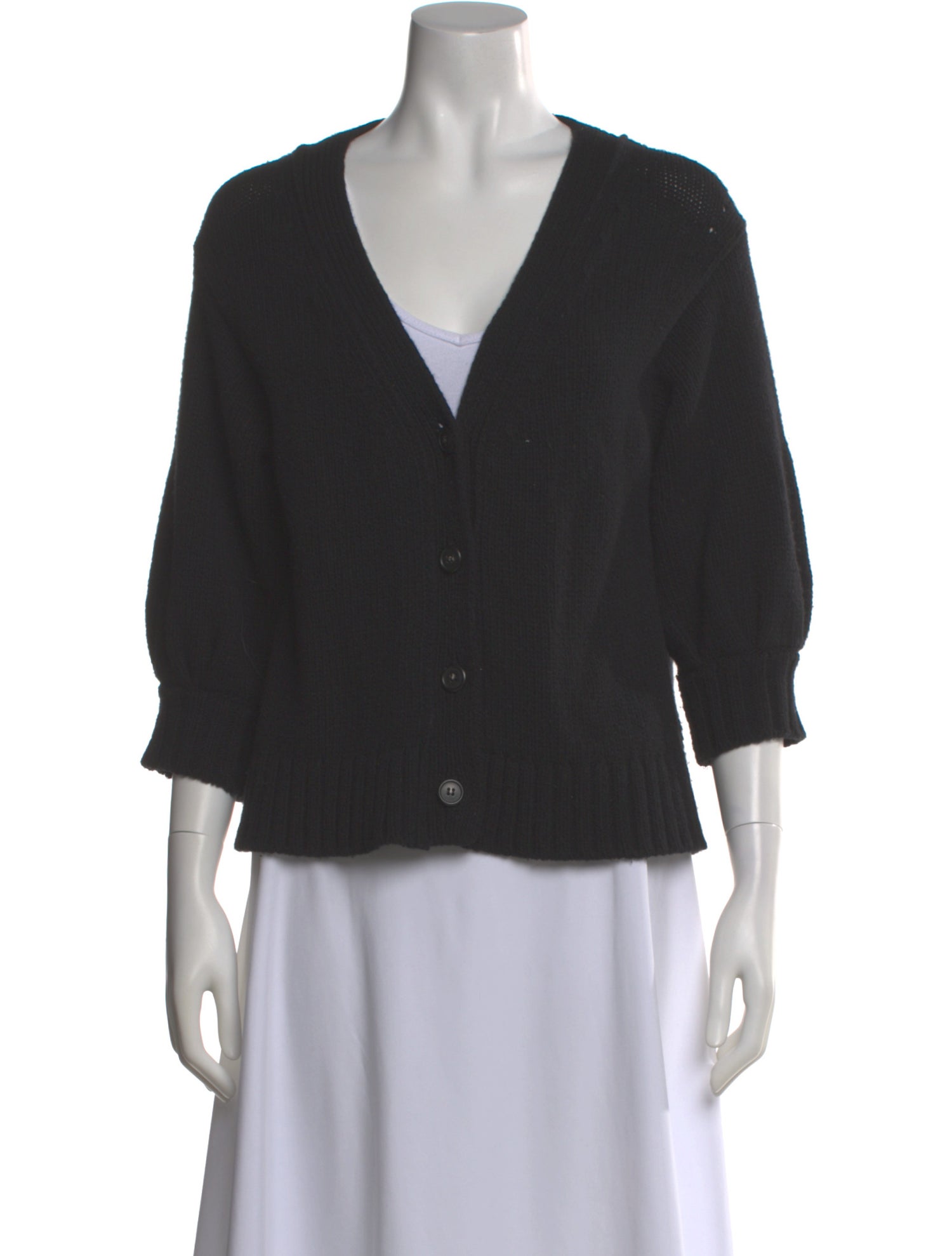 Goop G. Label Virgin Wool V-Neck Sweater