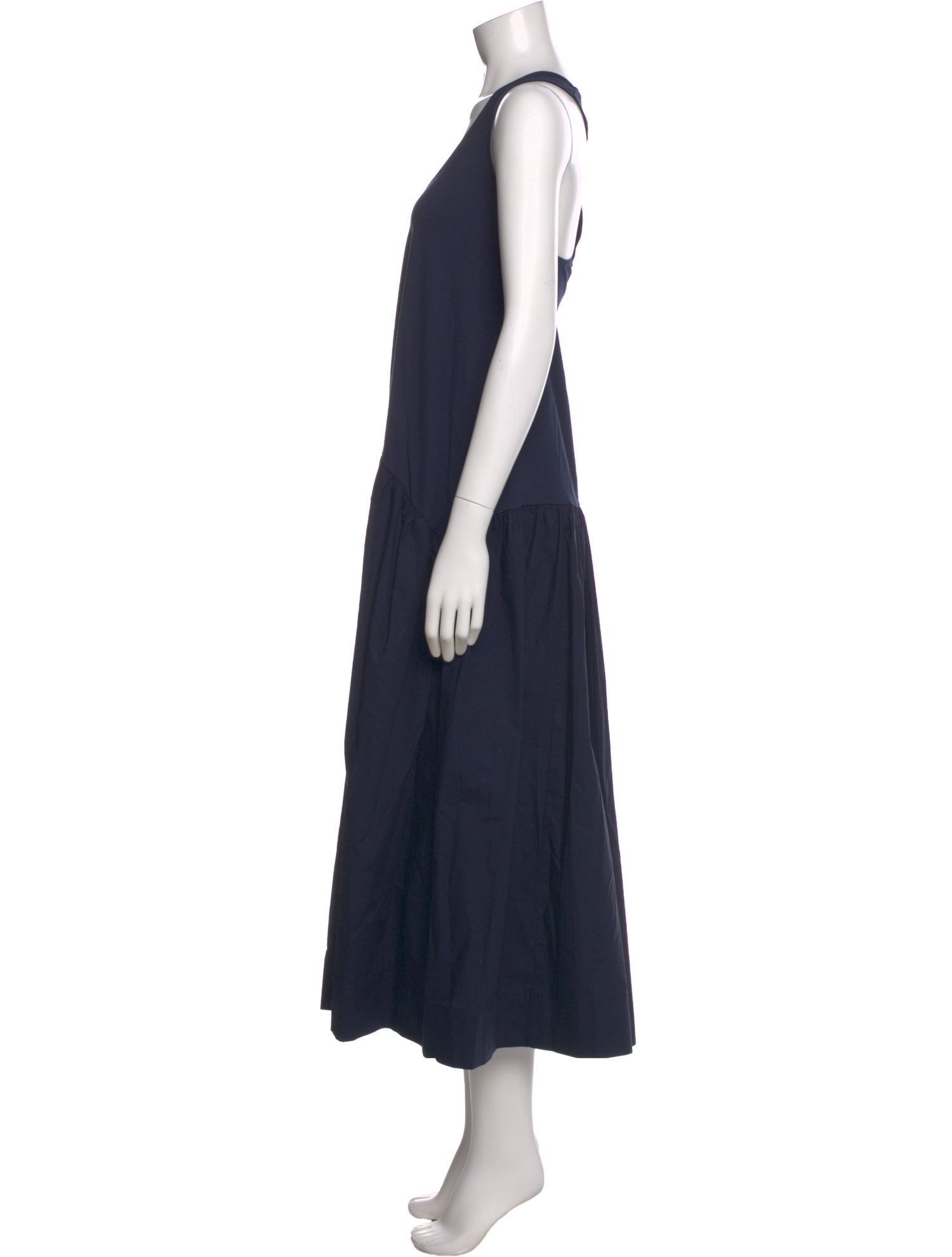 Goop G. Label Scoop Neck Long Dress