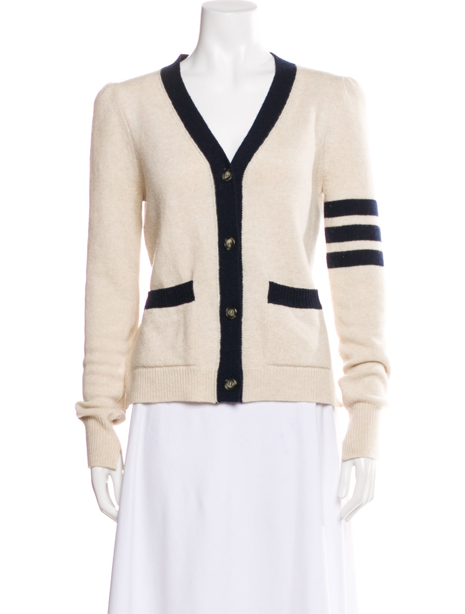 Goop G. Label Virgin Wool Striped Sweater