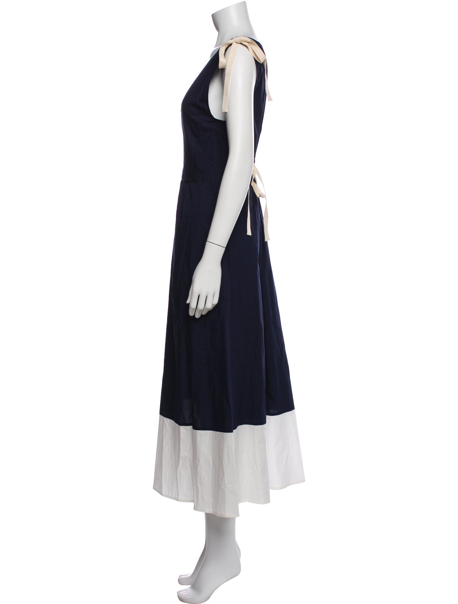 Goop G. Label V-Neck Long Dress