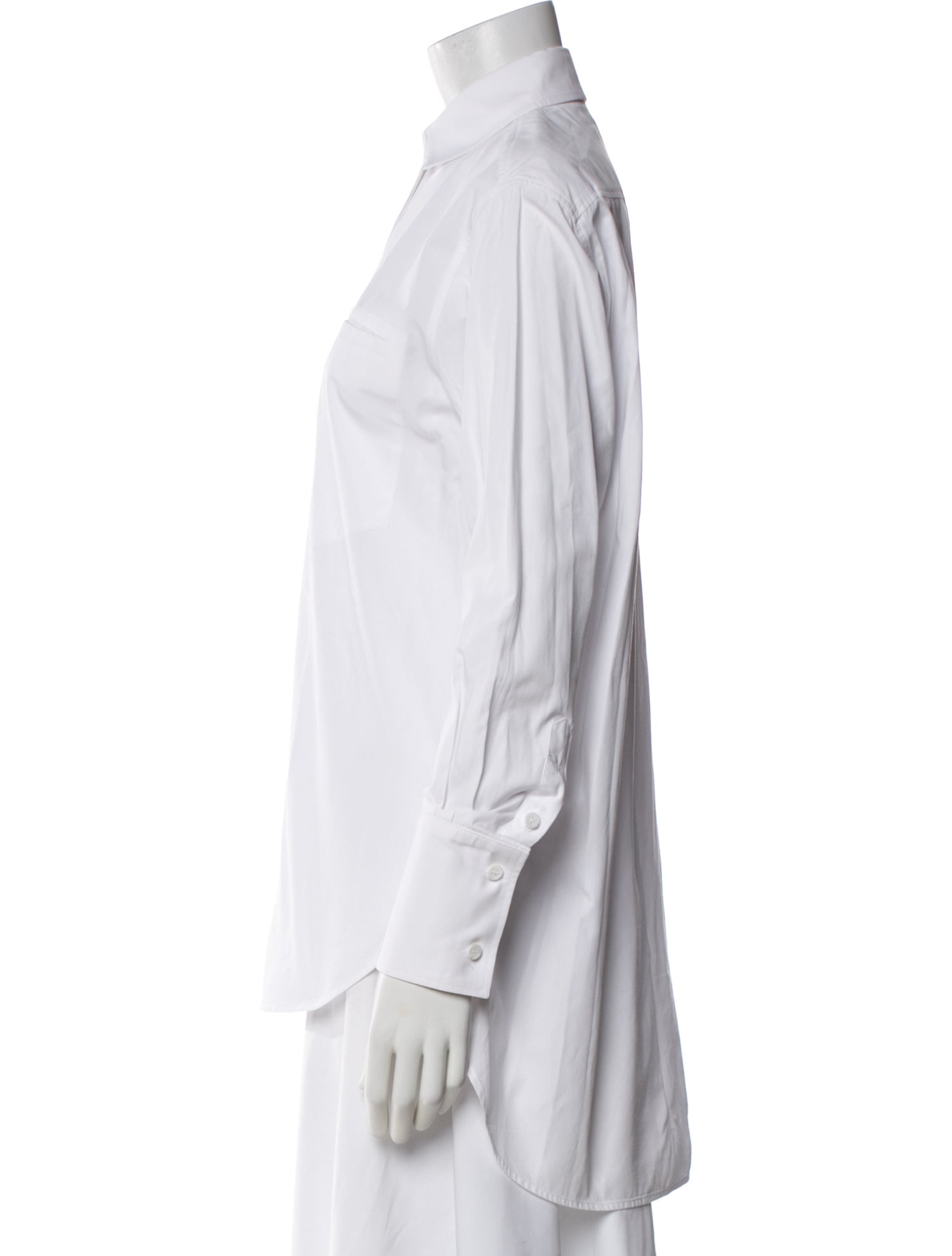 Goop G. Label Long Sleeve Button-Up Top