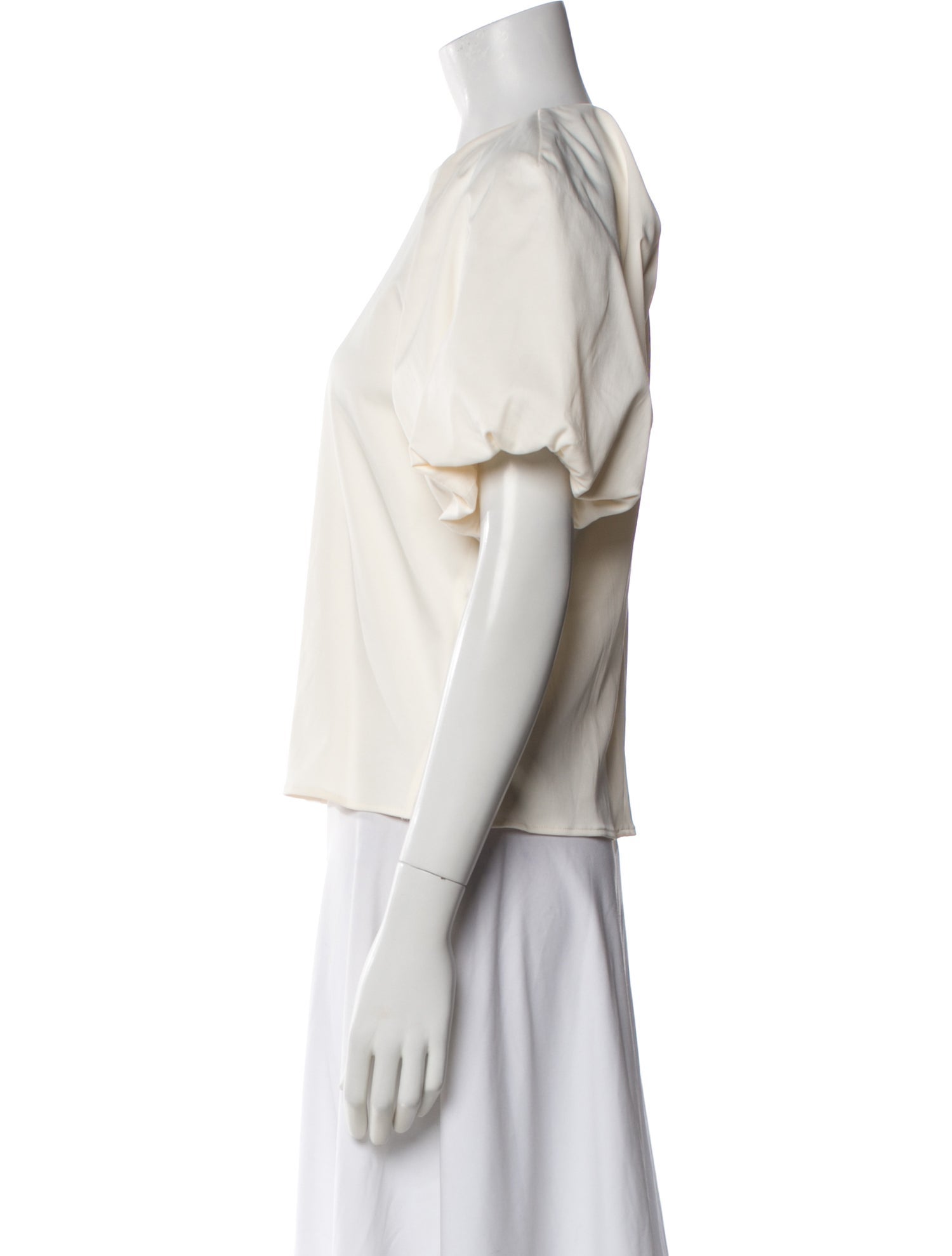 Goop G. Label Crew Neck Short Sleeve Top