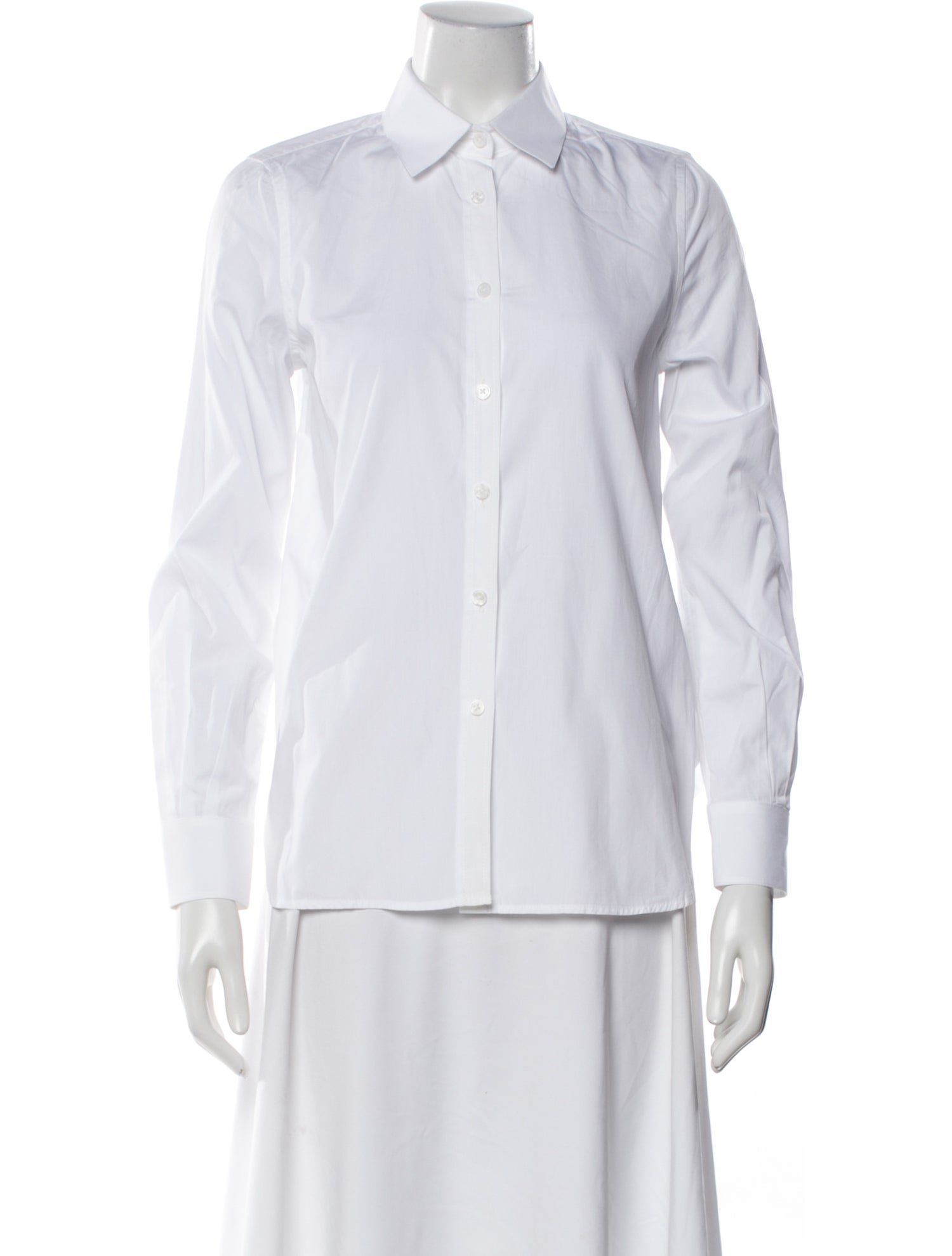 Goop G. Label Long Sleeve Button-Up Top