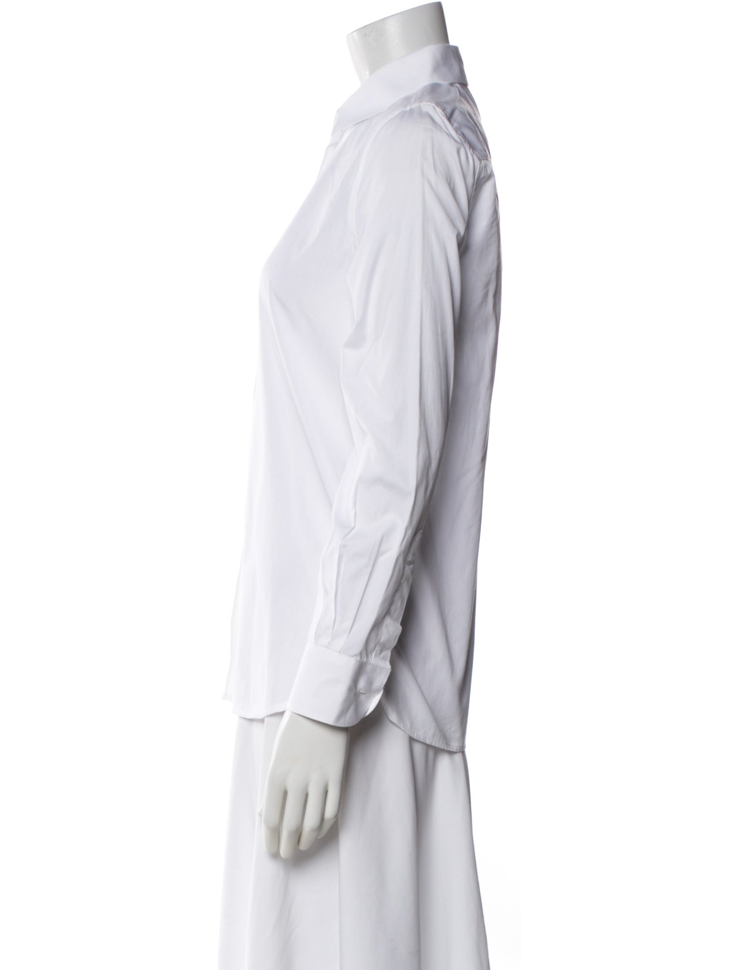 Goop G. Label Long Sleeve Button-Up Top