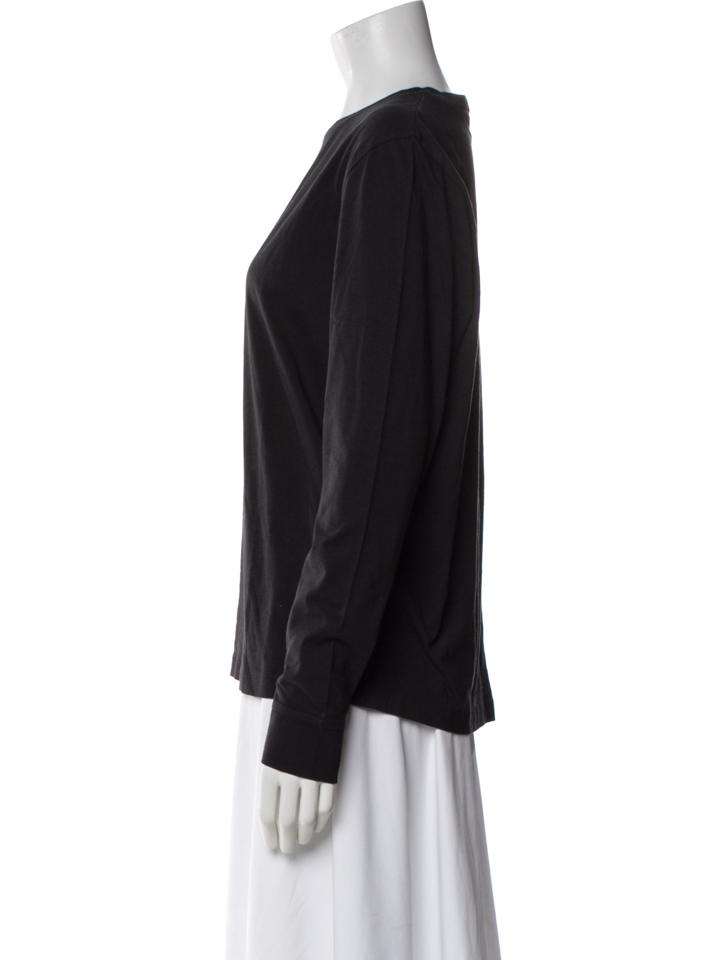 Goop G. Label Crew Neck Long Sleeve T-Shirt