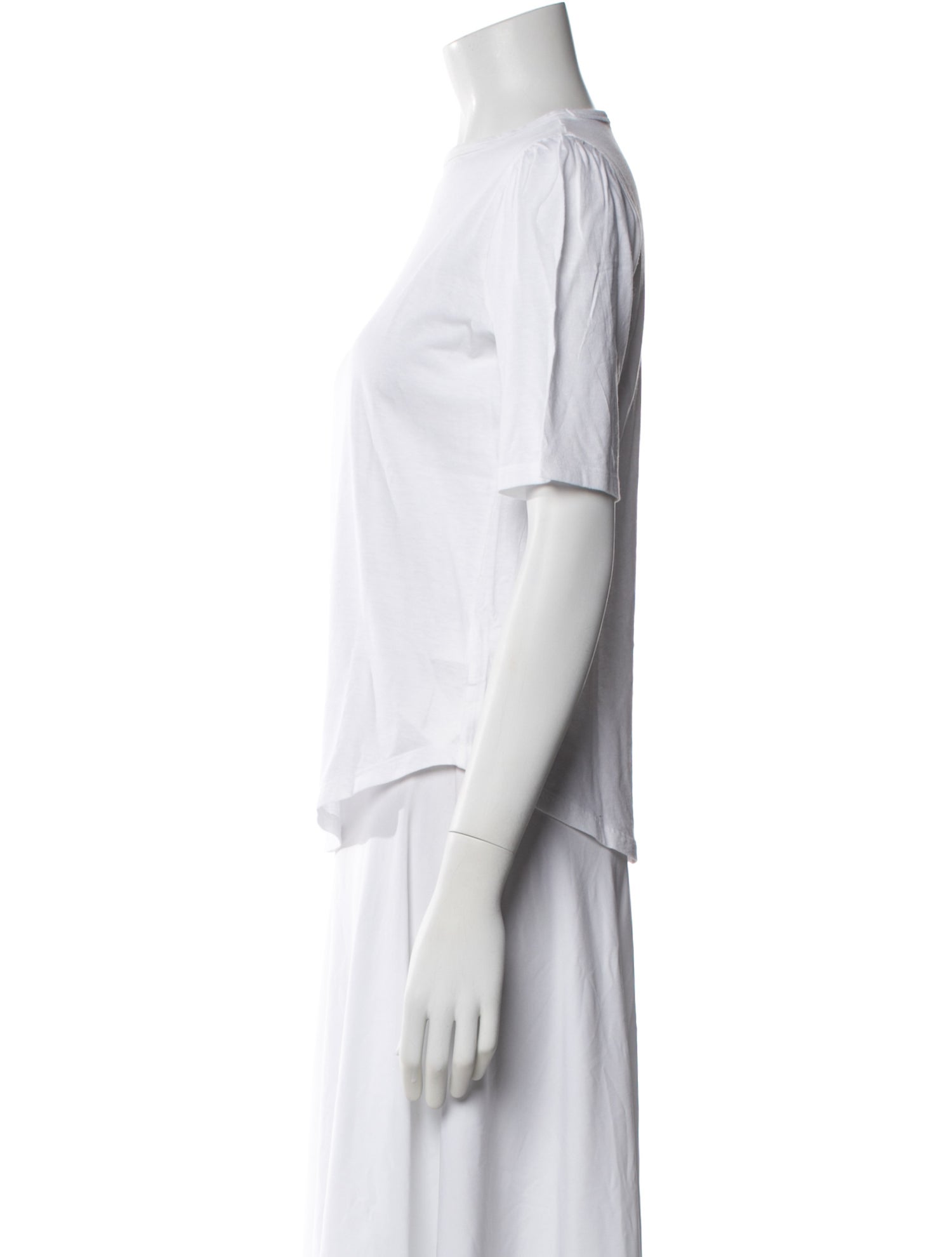 Goop G. Label Crew Neck Short Sleeve Top