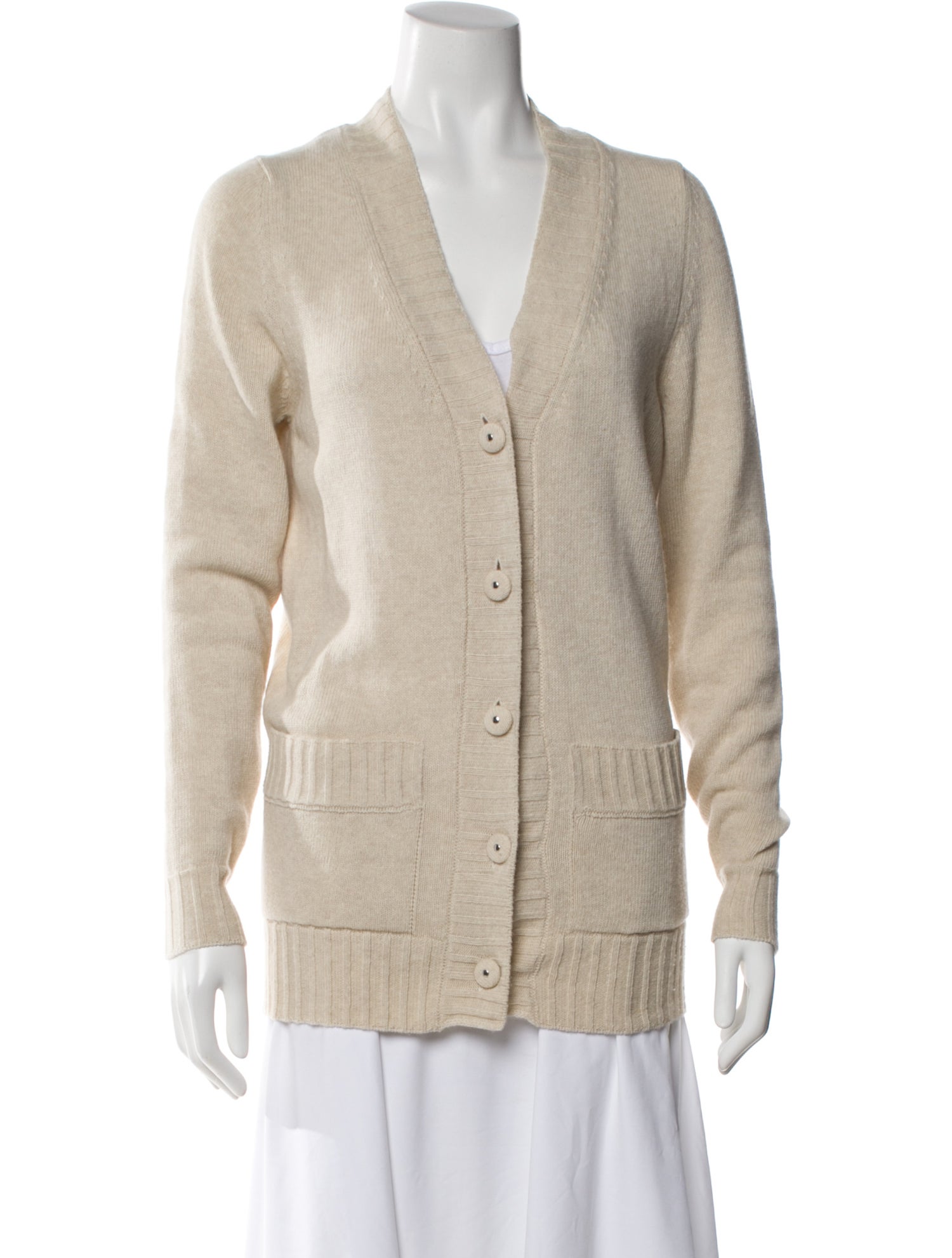 Goop G. Label Virgin Wool V-Neck Sweater