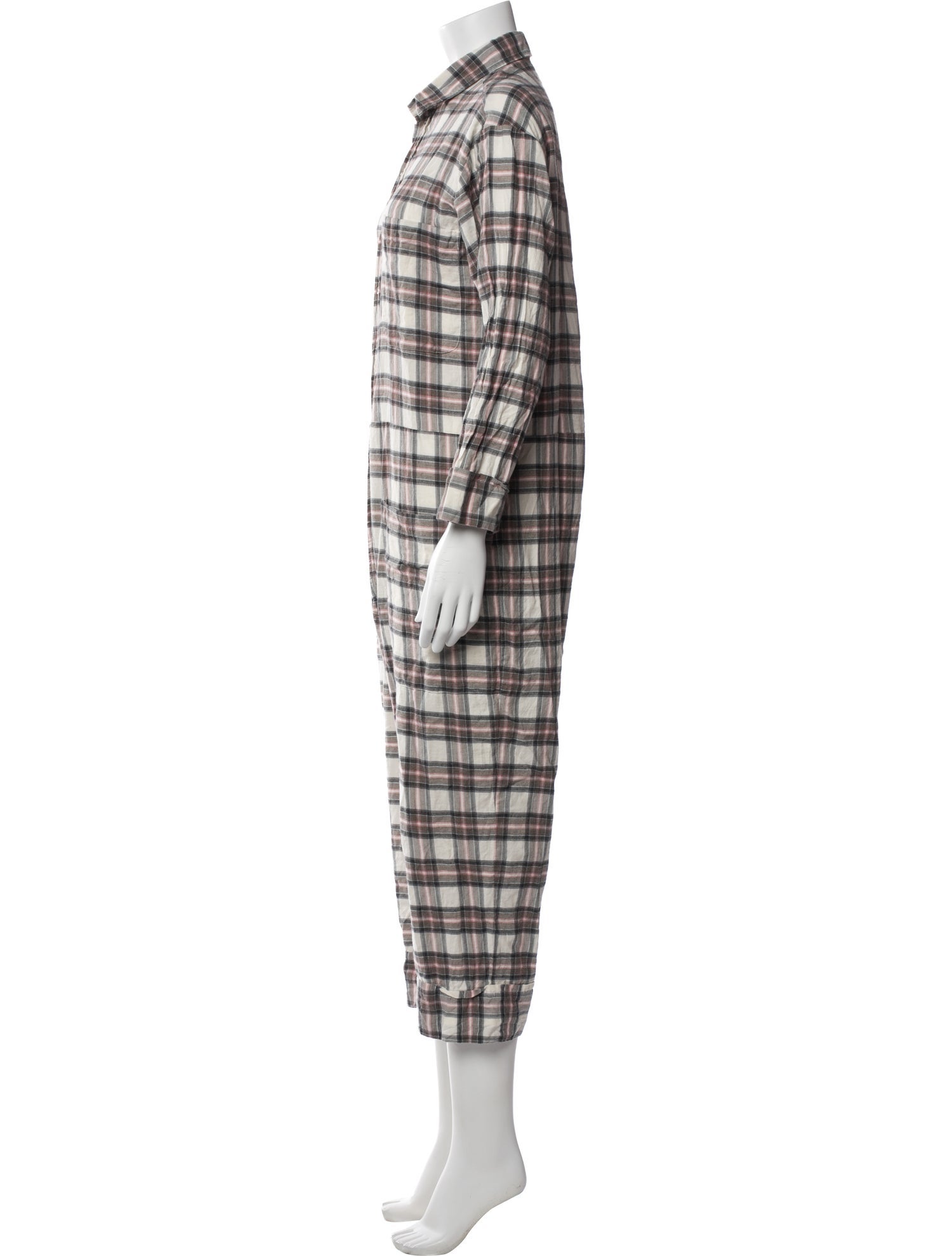 Goop G. Label Plaid Print Pajamas