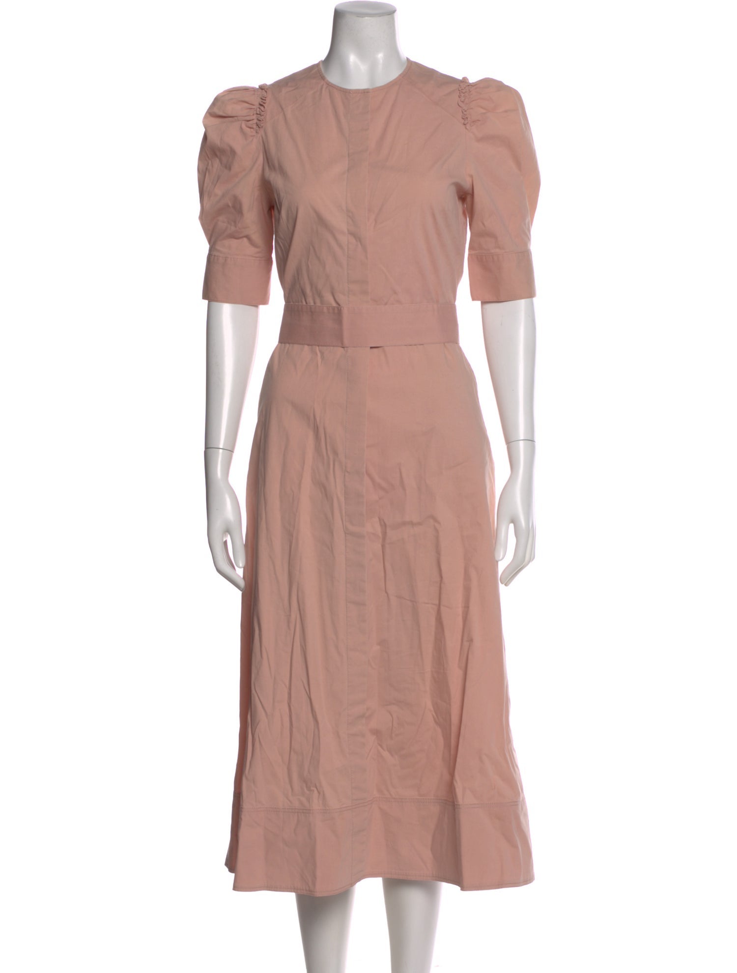 Goop G. Label Crew Neck Midi Length Dress