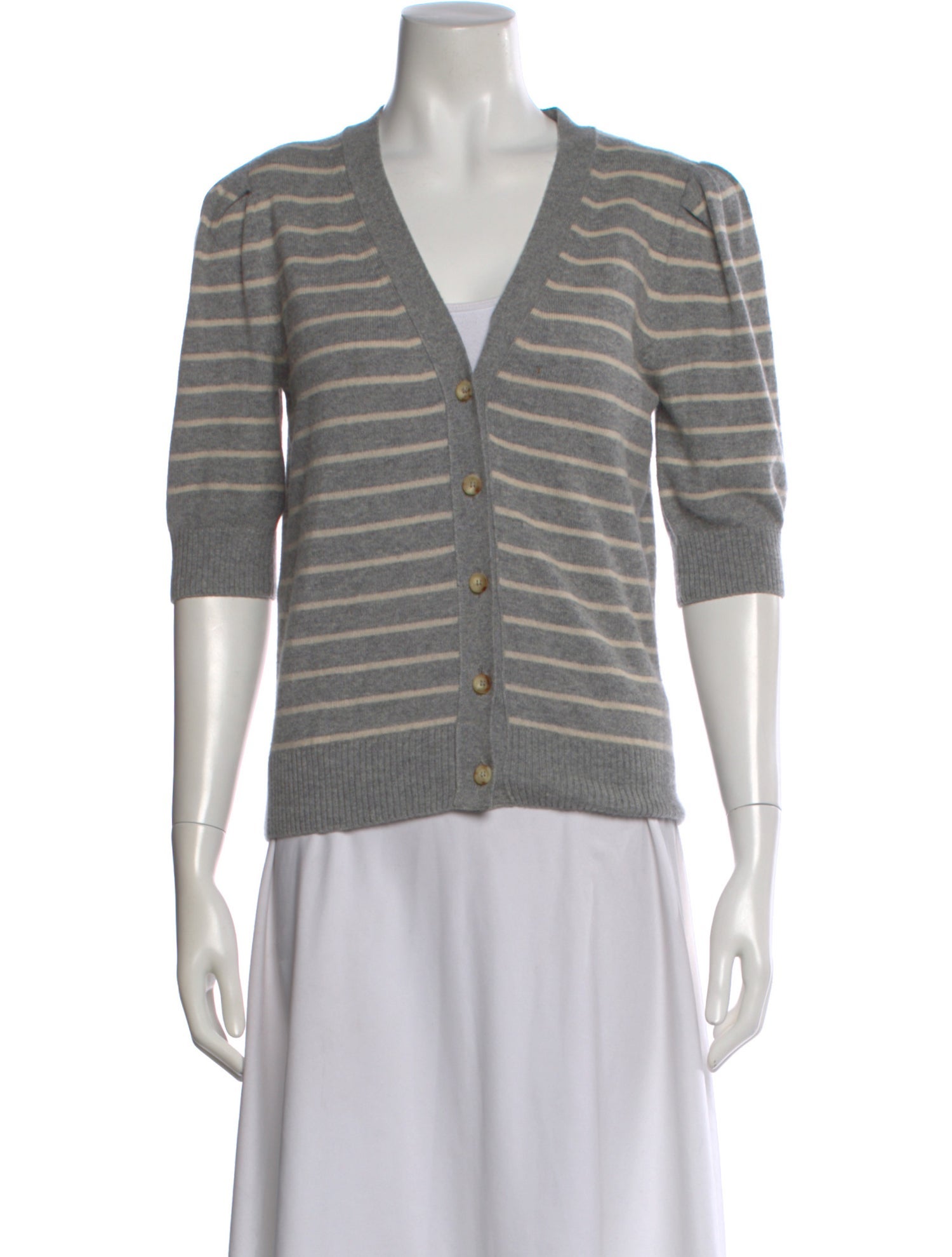 Goop G. Label Cashmere Striped Sweater