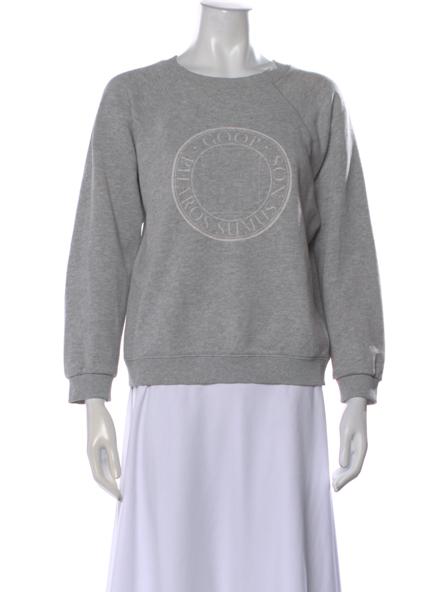 Goop G. Label Graphic Print Crew Neck Sweatshirt
