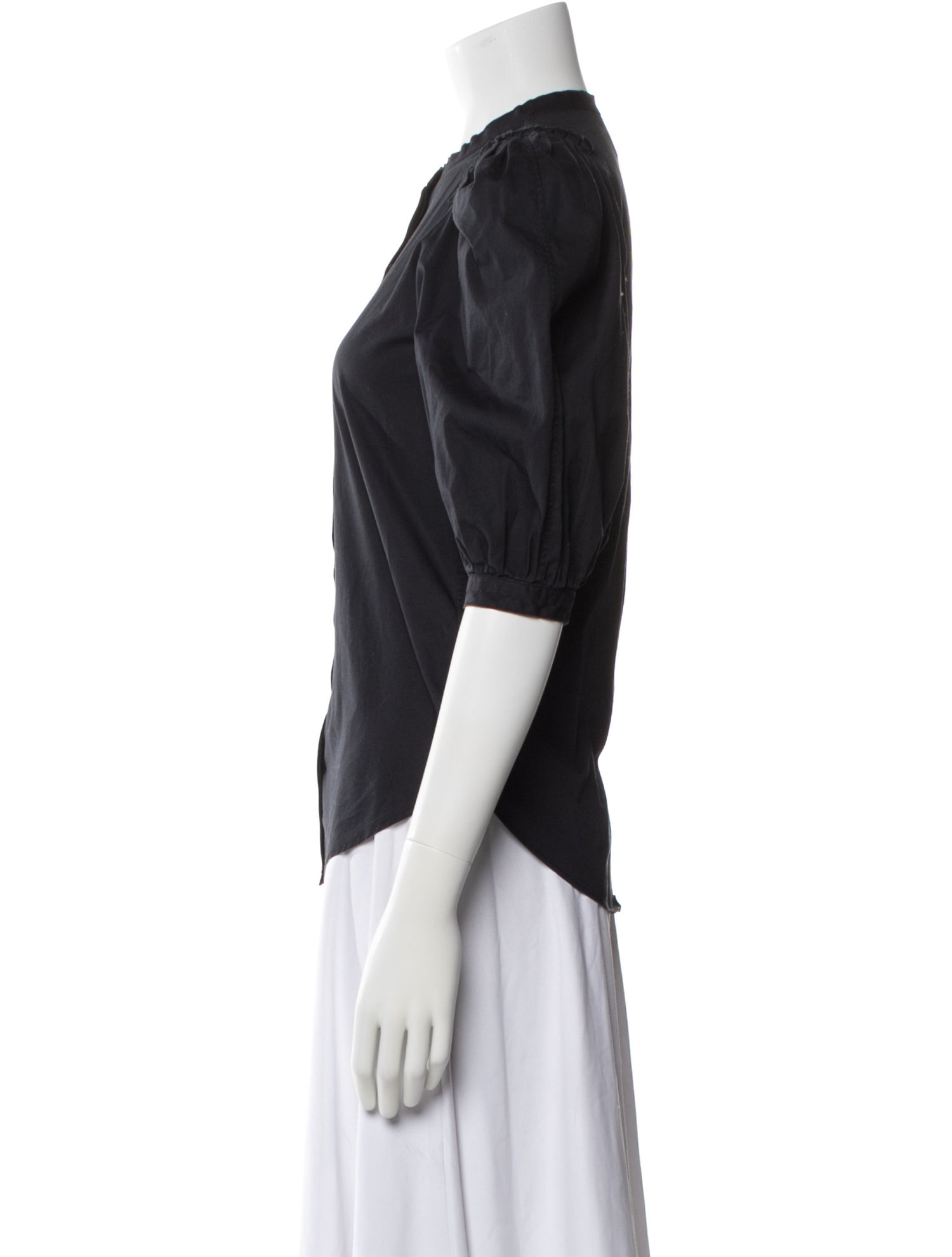 Goop G. Label Three-Quarter Sleeve Top
