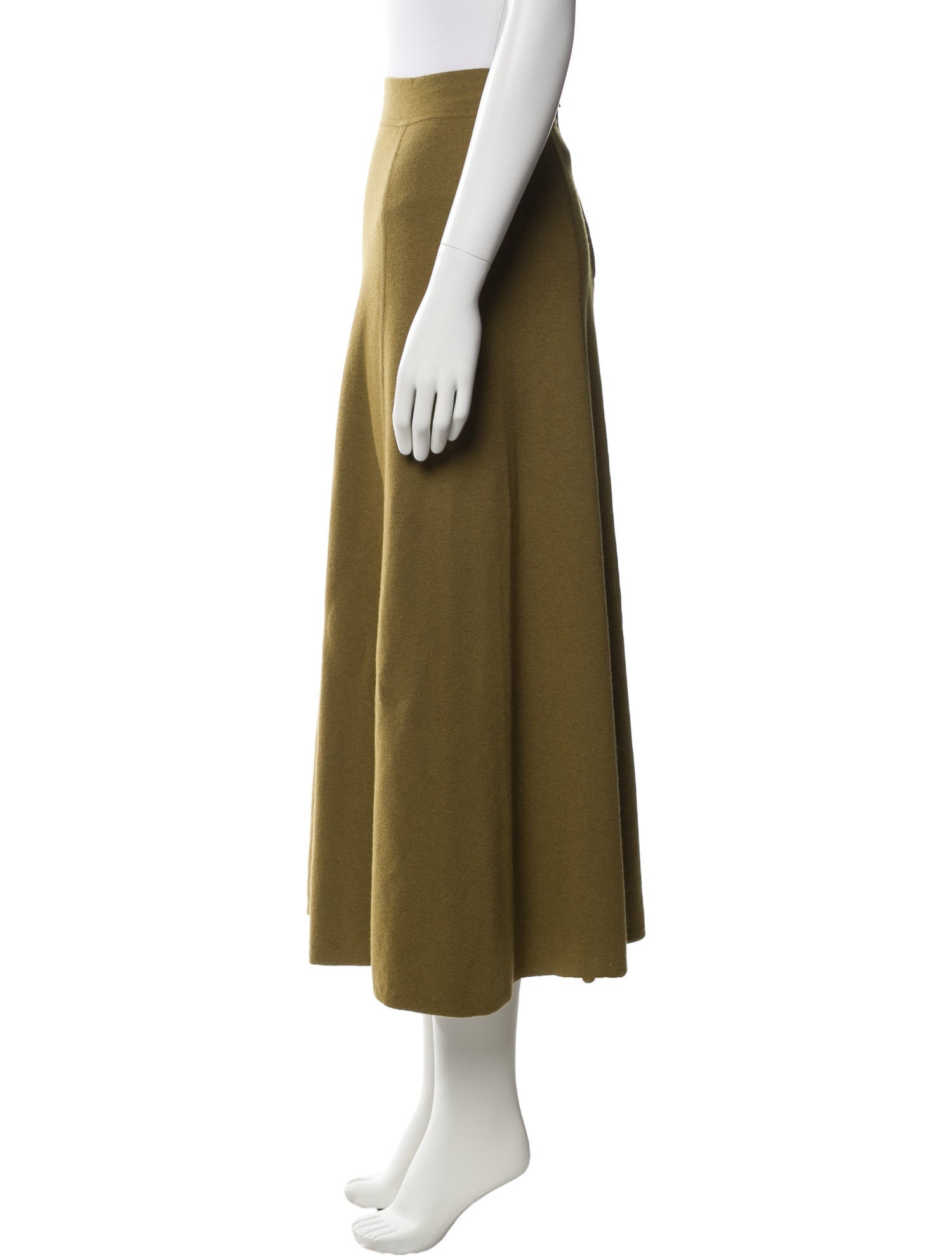Goop G. Label Virgin Wool Midi Length Skirt