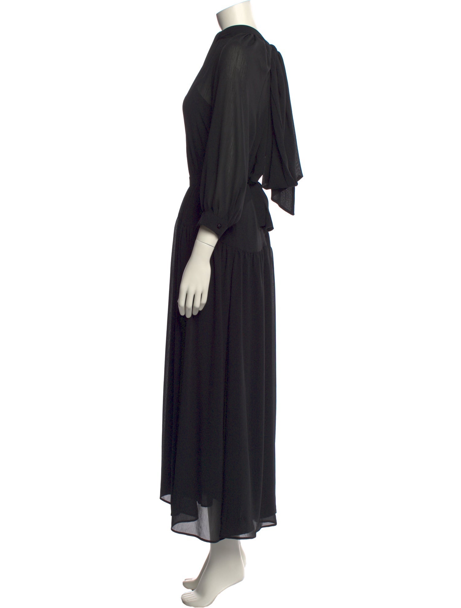 Goop G. Label Mock Neck Long Dress