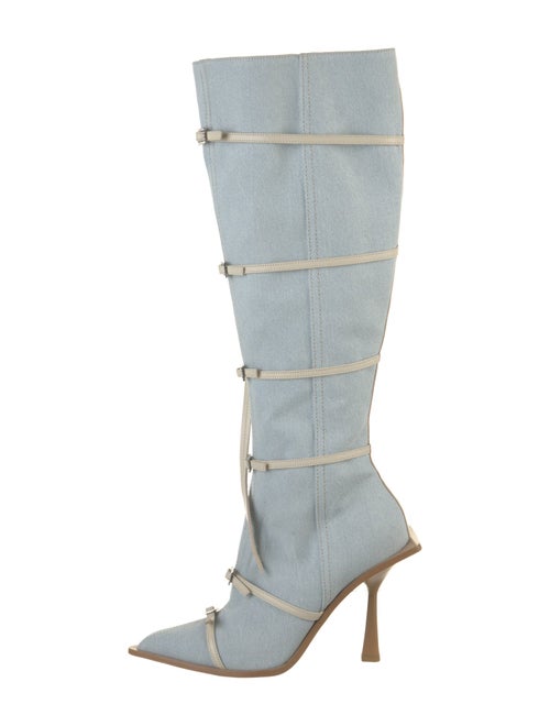 GOD SAVES QUEENS Denim Boots