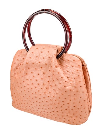 Giorgio's of Palm Beach Ostrich Handle Bag