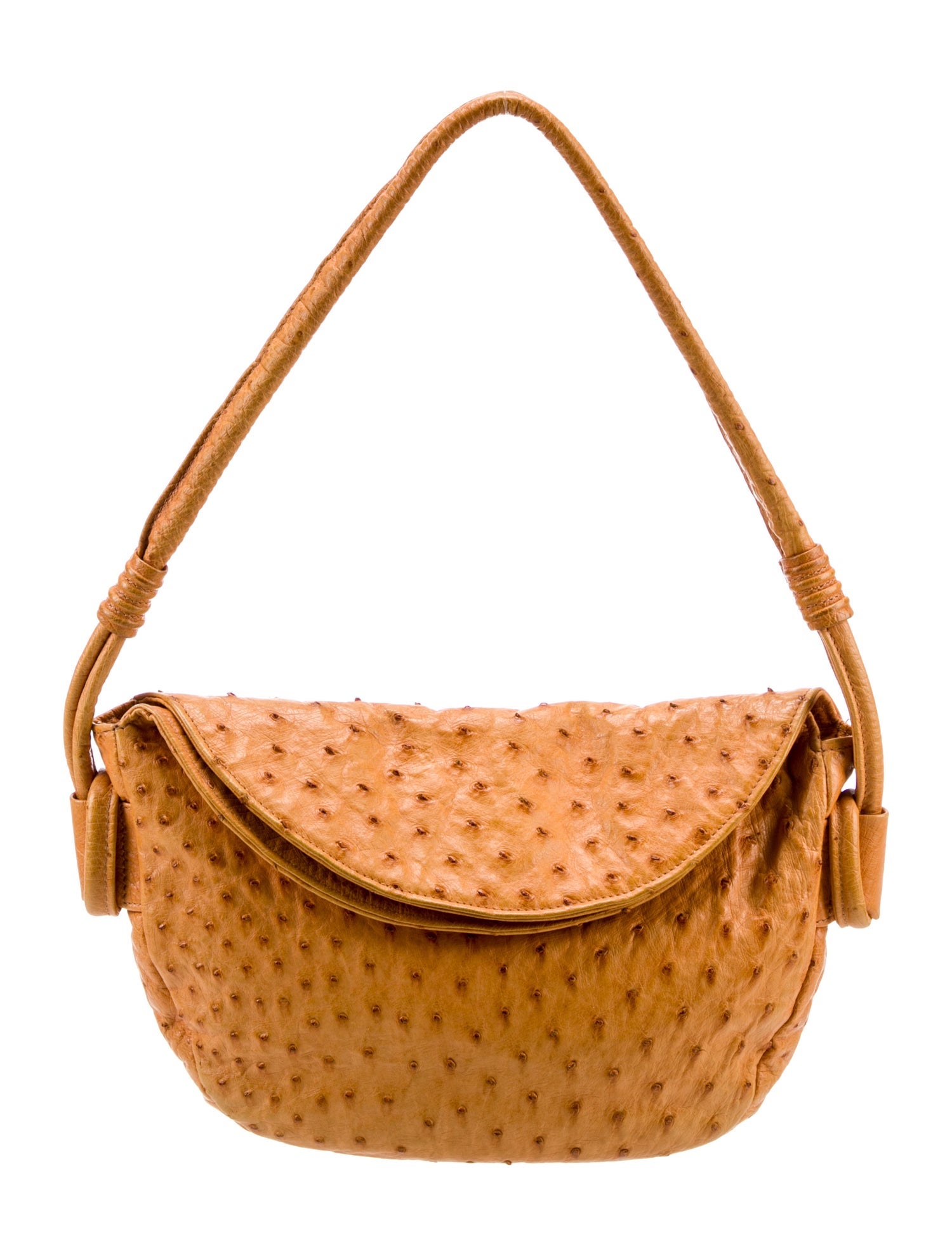 Giorgio's of Palm Beach Ostrich Shoulder Bag