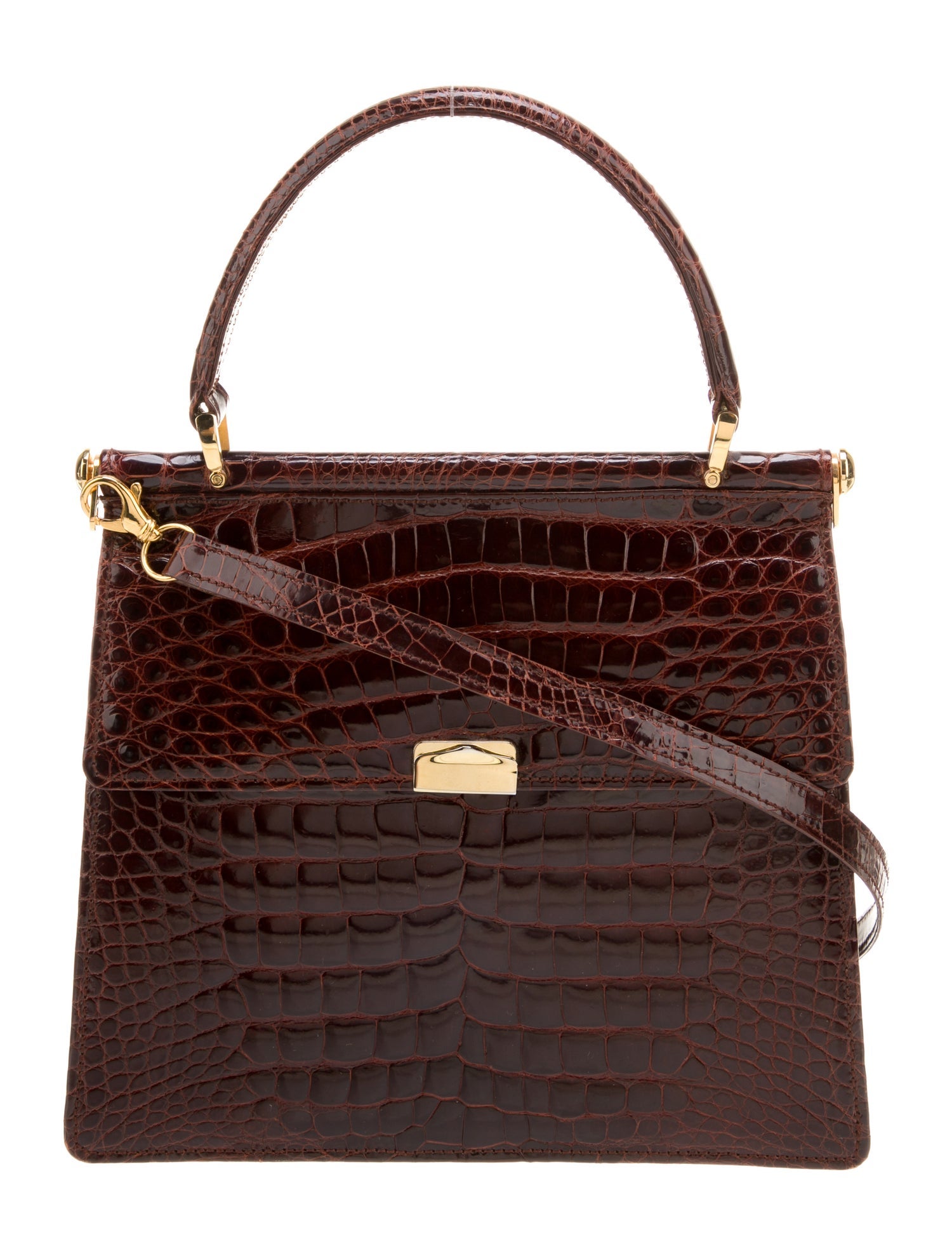 Giorgio's of Palm Beach Alligator Top Handle Bag