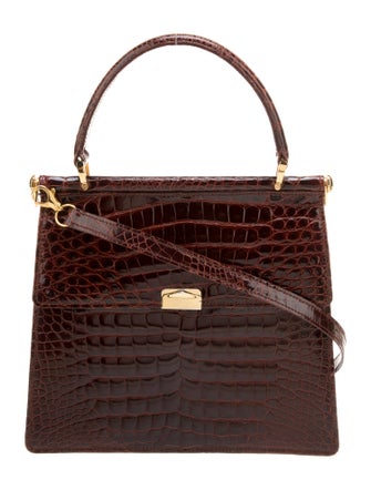 Giorgio's of Palm Beach Alligator Top Handle Bag
