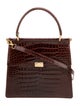 Giorgio's of Palm Beach Alligator Top Handle Bag