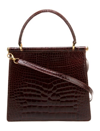 Giorgio's of Palm Beach Alligator Top Handle Bag