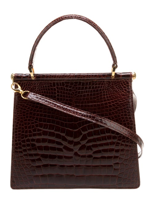 Giorgio's of Palm Beach Alligator Top Handle Bag