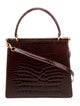 Giorgio's of Palm Beach Alligator Top Handle Bag