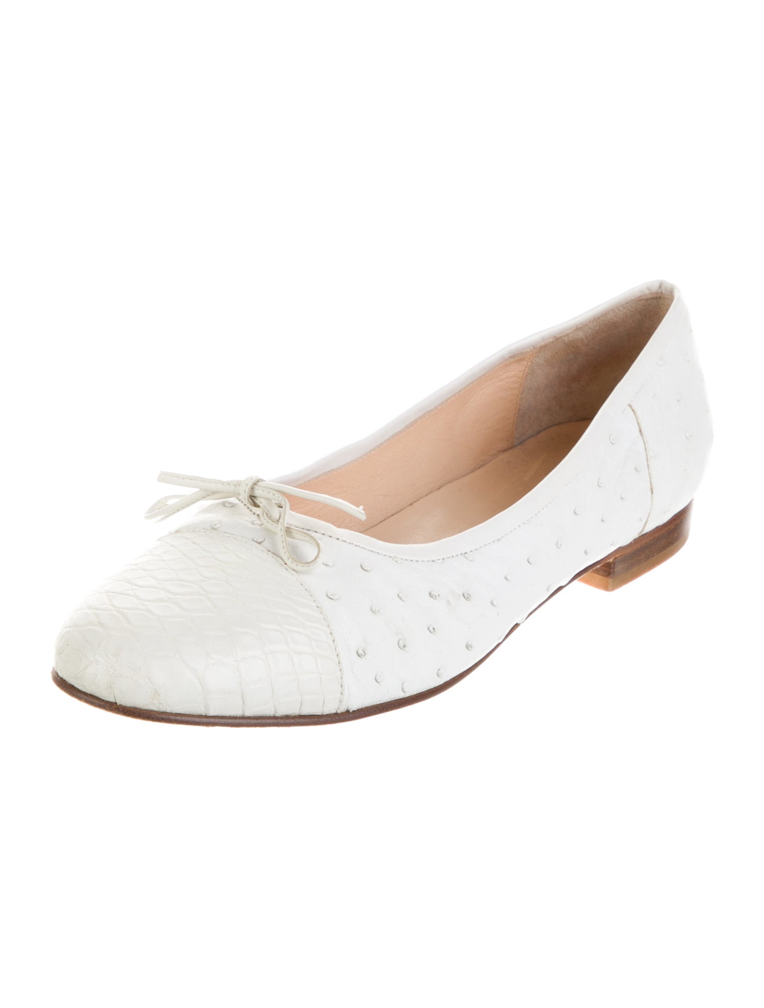 Giorgio's of Palm Beach Leather Ballet Flats