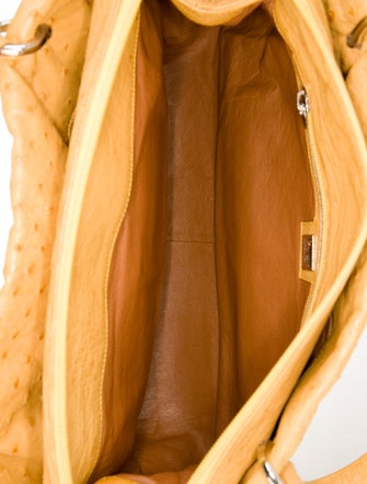 Giorgio's of Palm Beach Ostrich Shoulder Bag